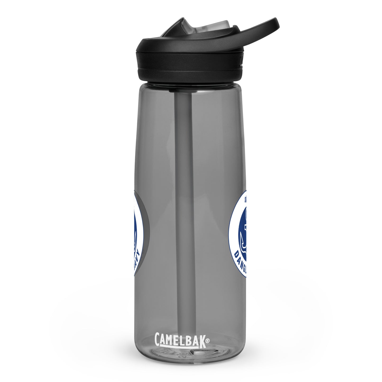 Dangle Navy Logo Water Bottle