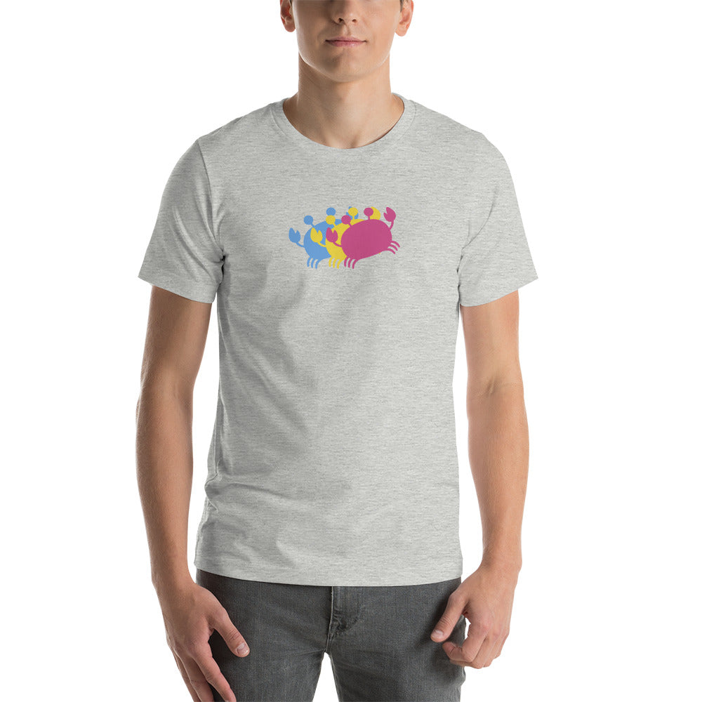 Crab People Pansexual Flag T-shirt
