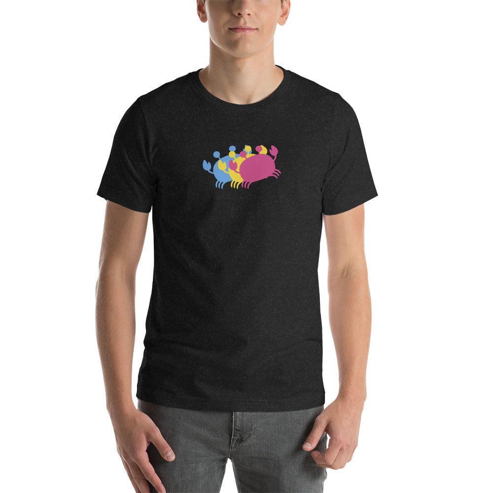 Crab People Pansexual Flag T-shirt