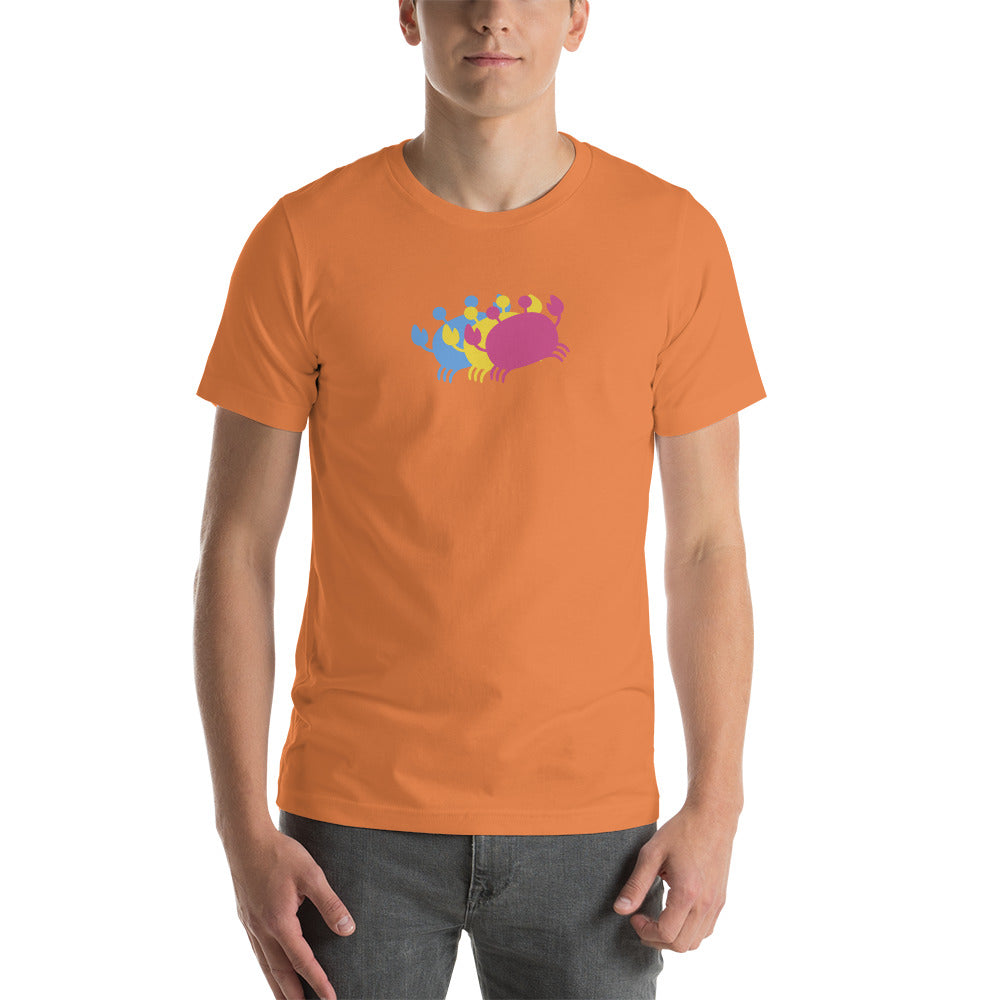 Crab People Pansexual Flag T-shirt