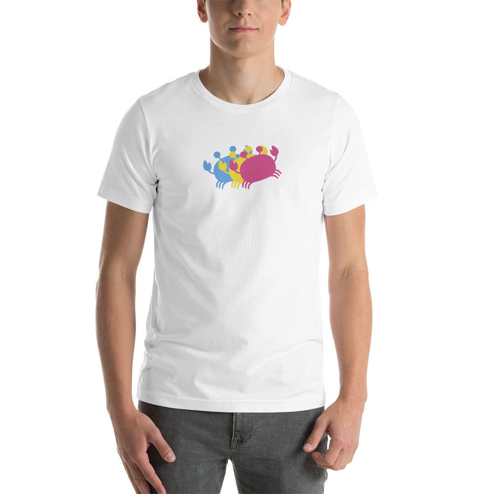 Crab People Pansexual Flag T-shirt