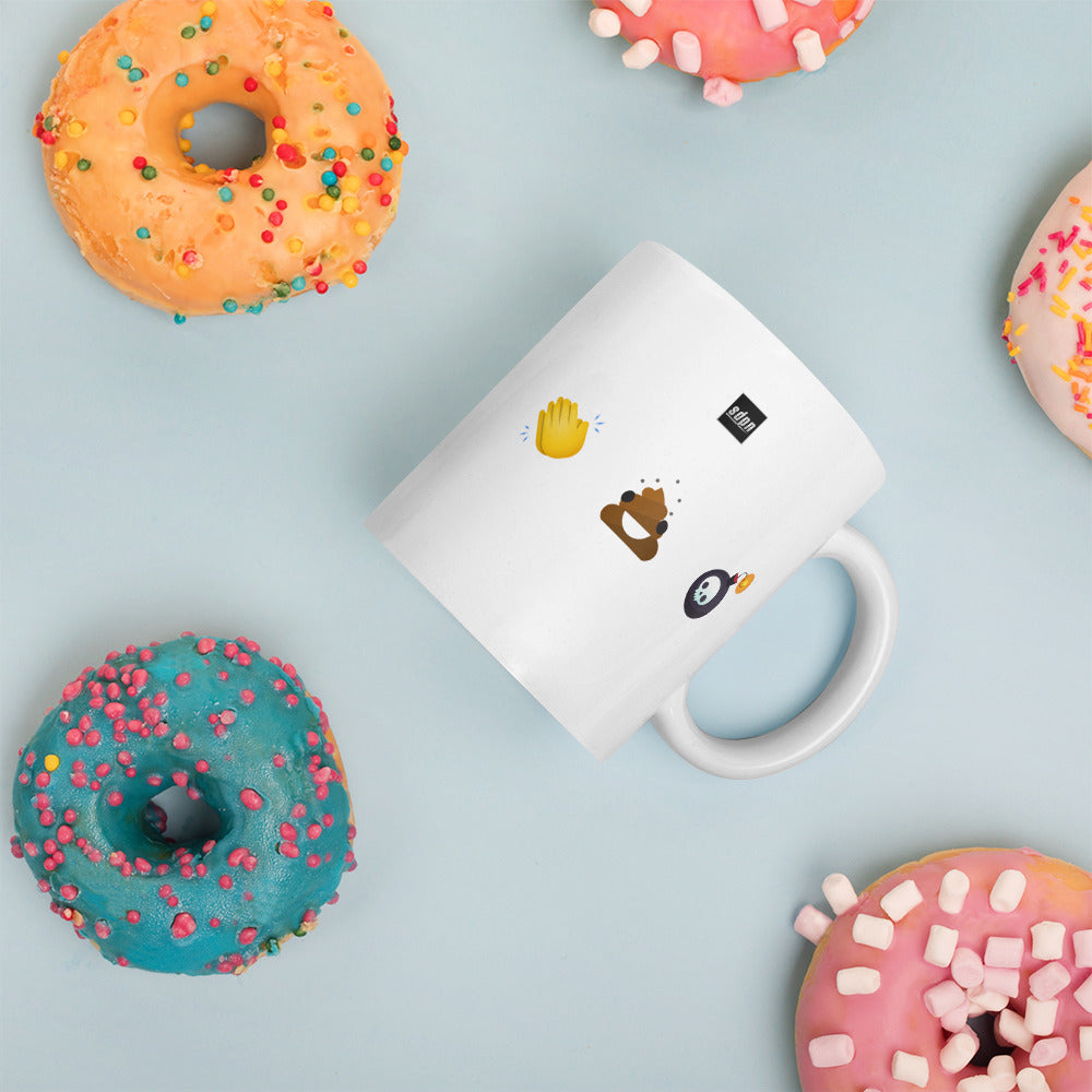 Clap **** Bombs mug