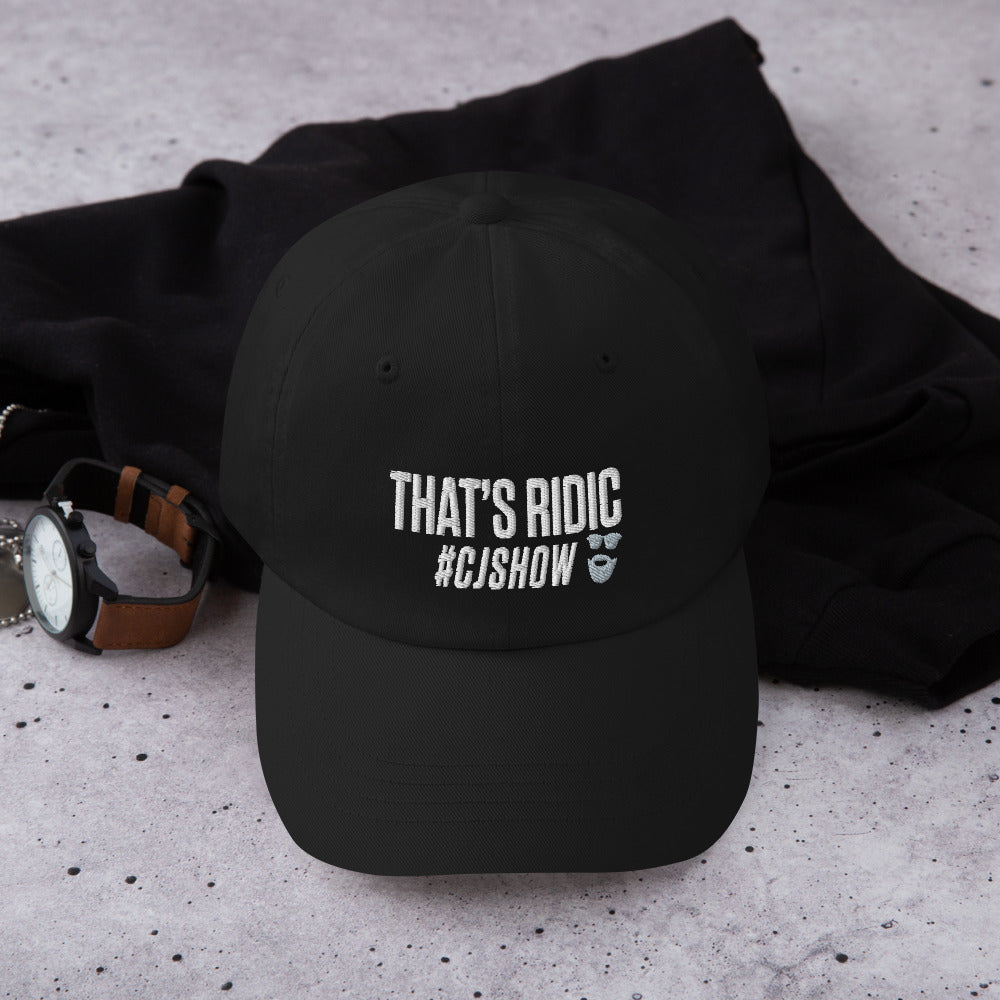 That's Ridic CJ Show Dad Hat