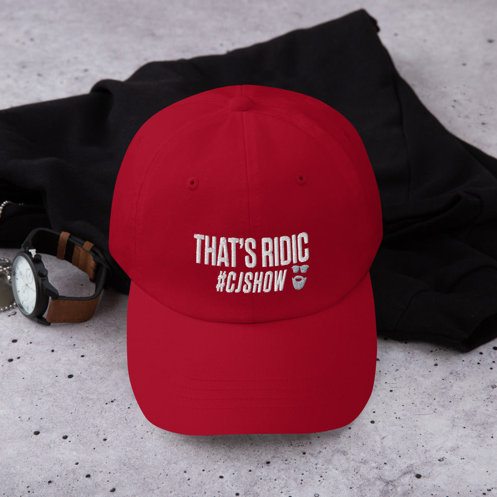 That's Ridic CJ Show Dad Hat