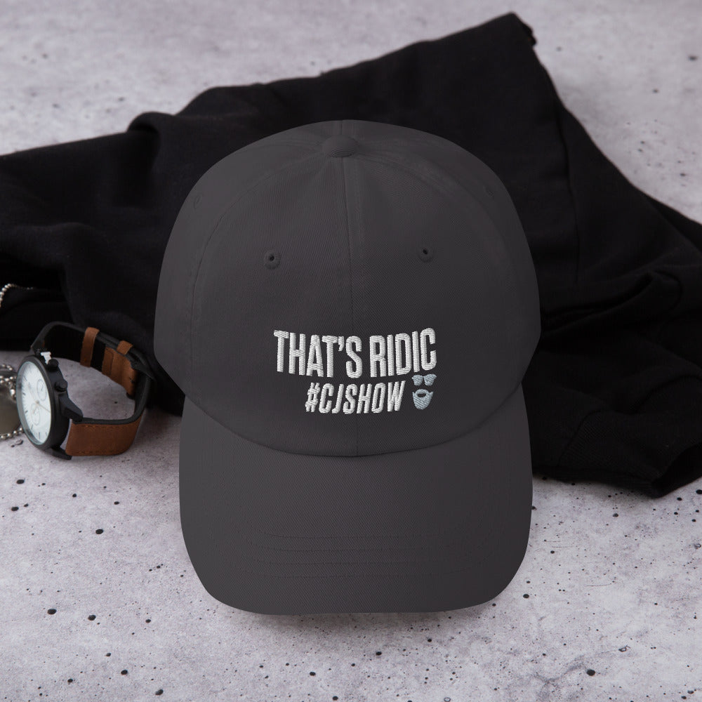That's Ridic CJ Show Dad Hat