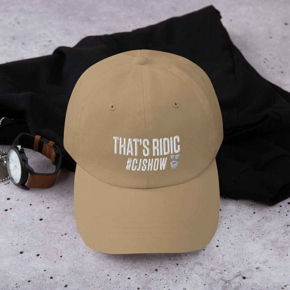 That's Ridic CJ Show Dad Hat