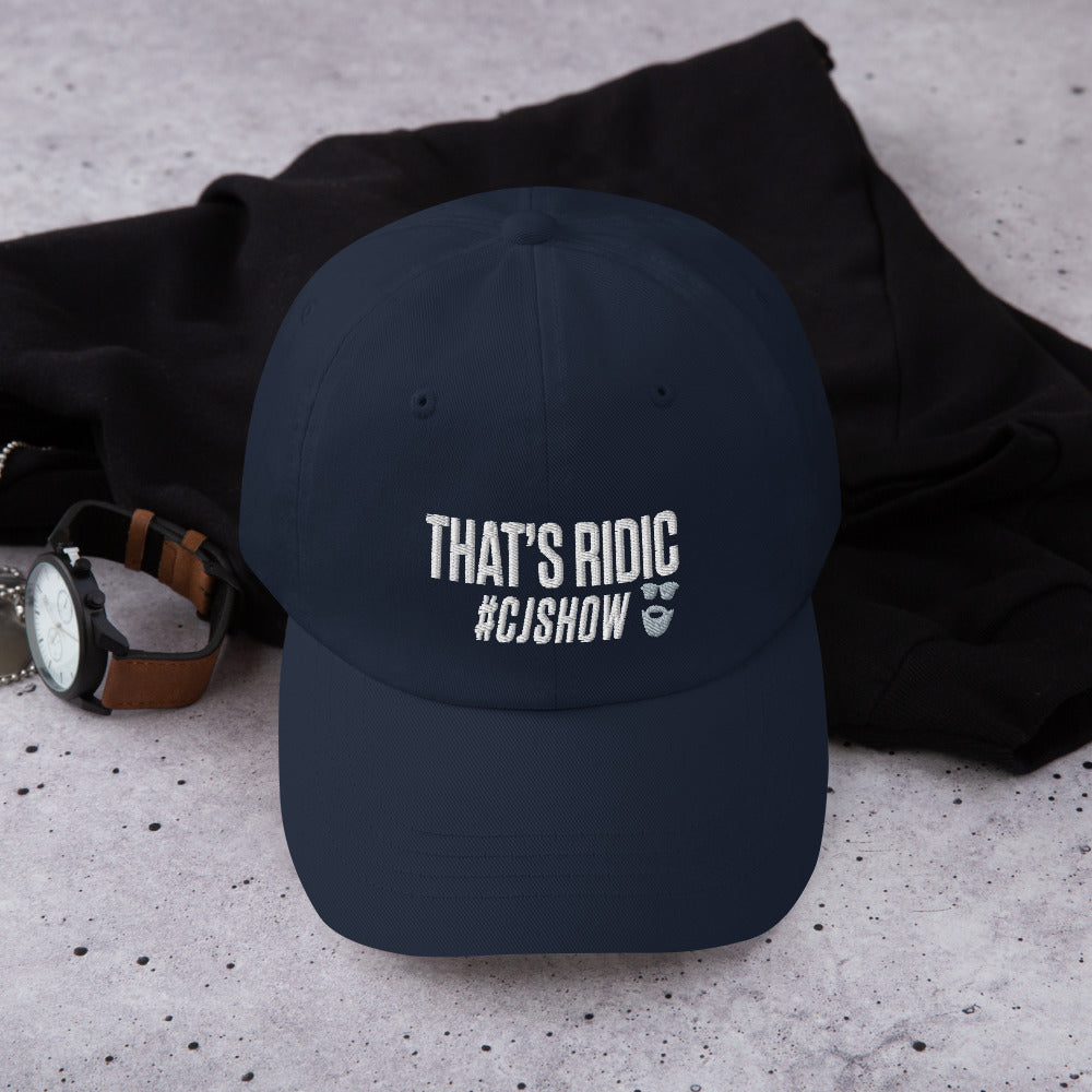 That's Ridic CJ Show Dad Hat