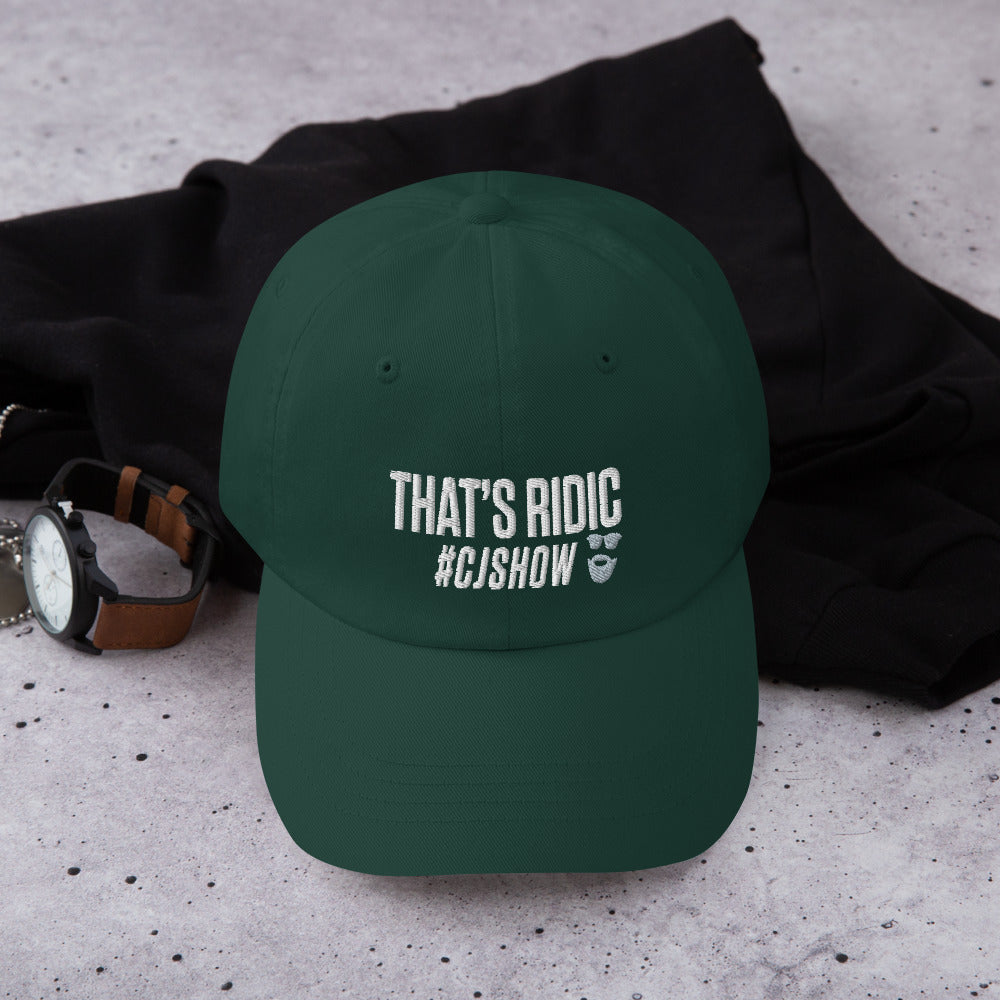 That's Ridic CJ Show Dad Hat