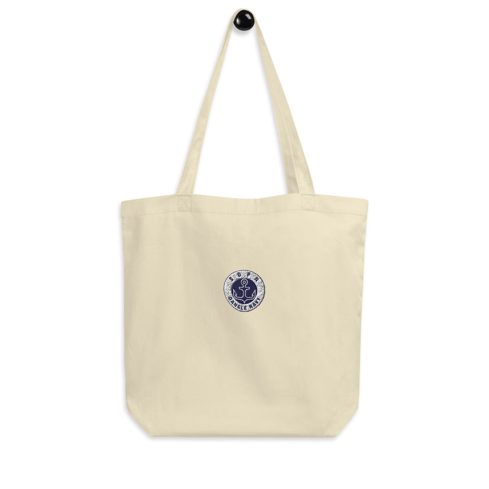 Dangle Navy Tote Bag