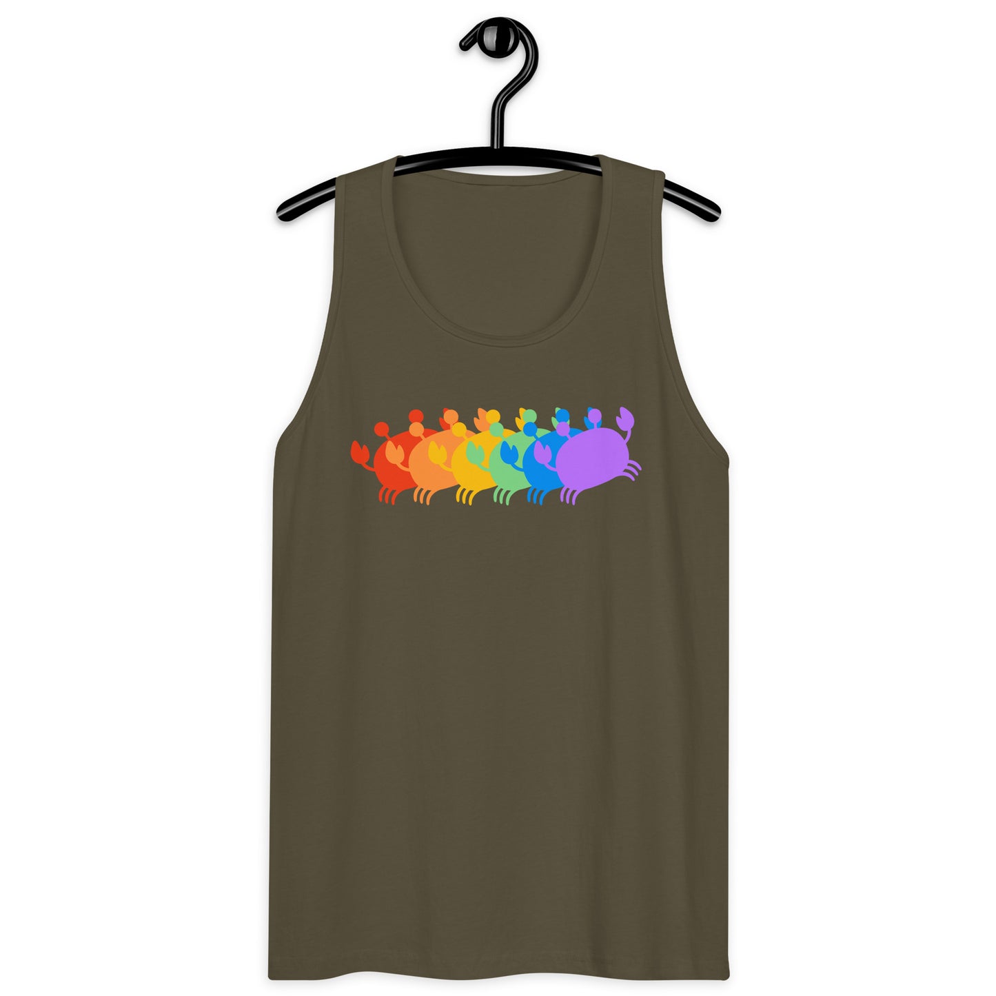 Crab People Rainbow Tank Top
