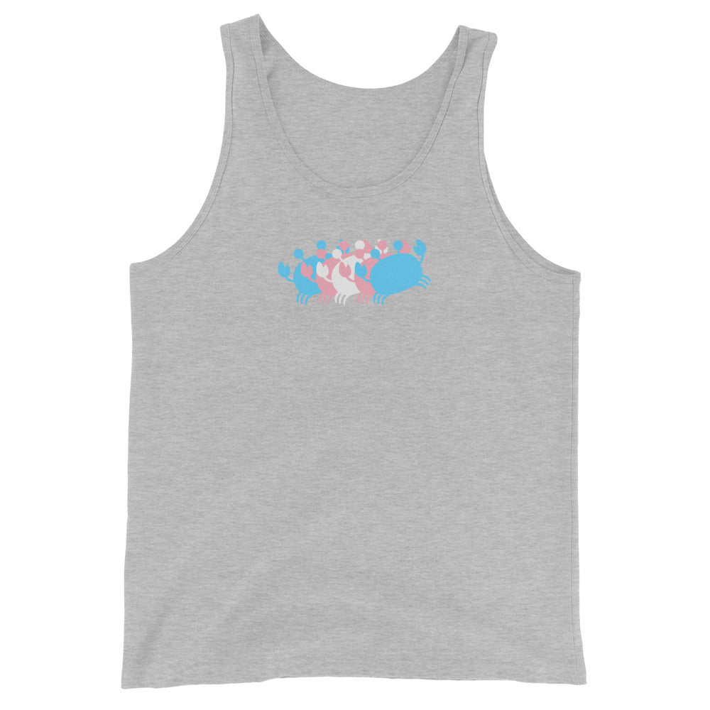 Crab People Trans Flag Tank Top
