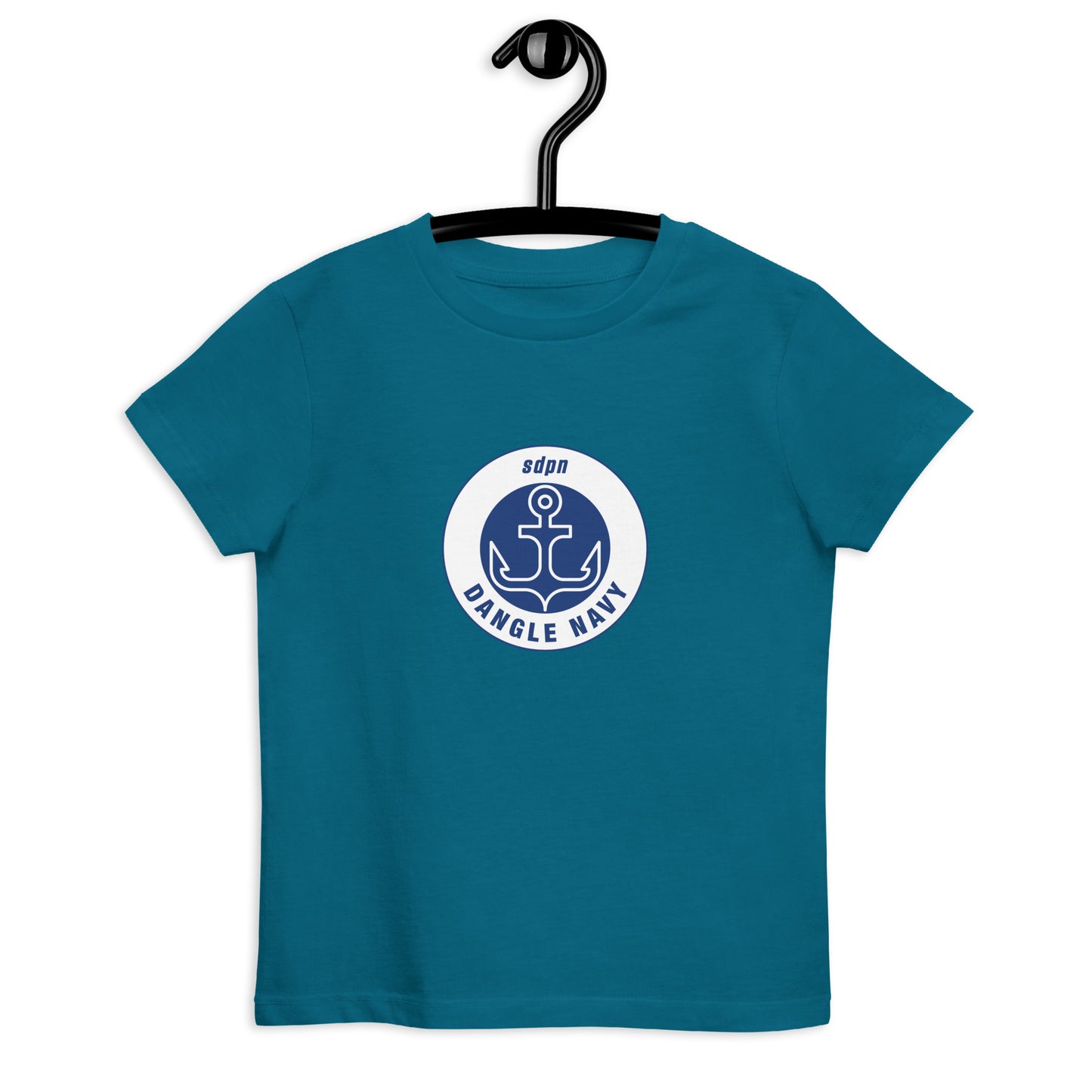 Dangle Navy Logo Kids T-Shirt
