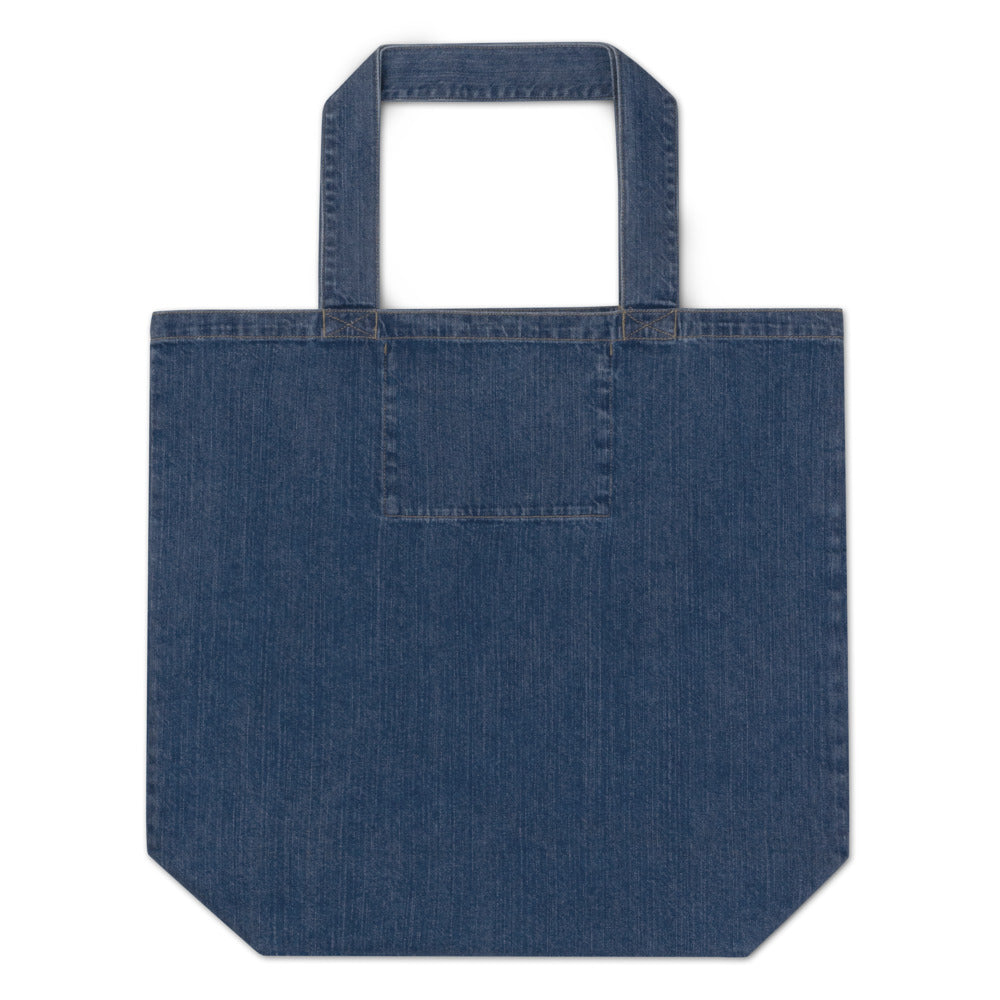 sdpn denim tote bag