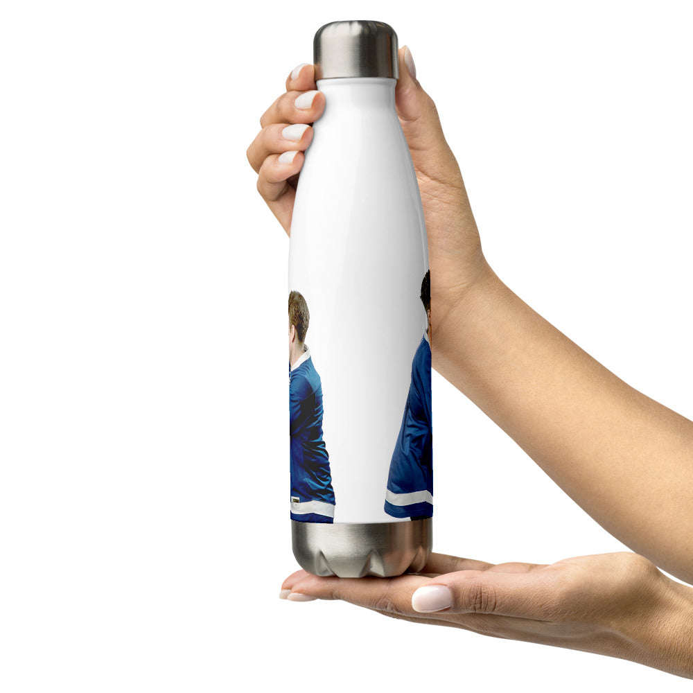 Shoving Buddies Stainless Steel Water Bottle