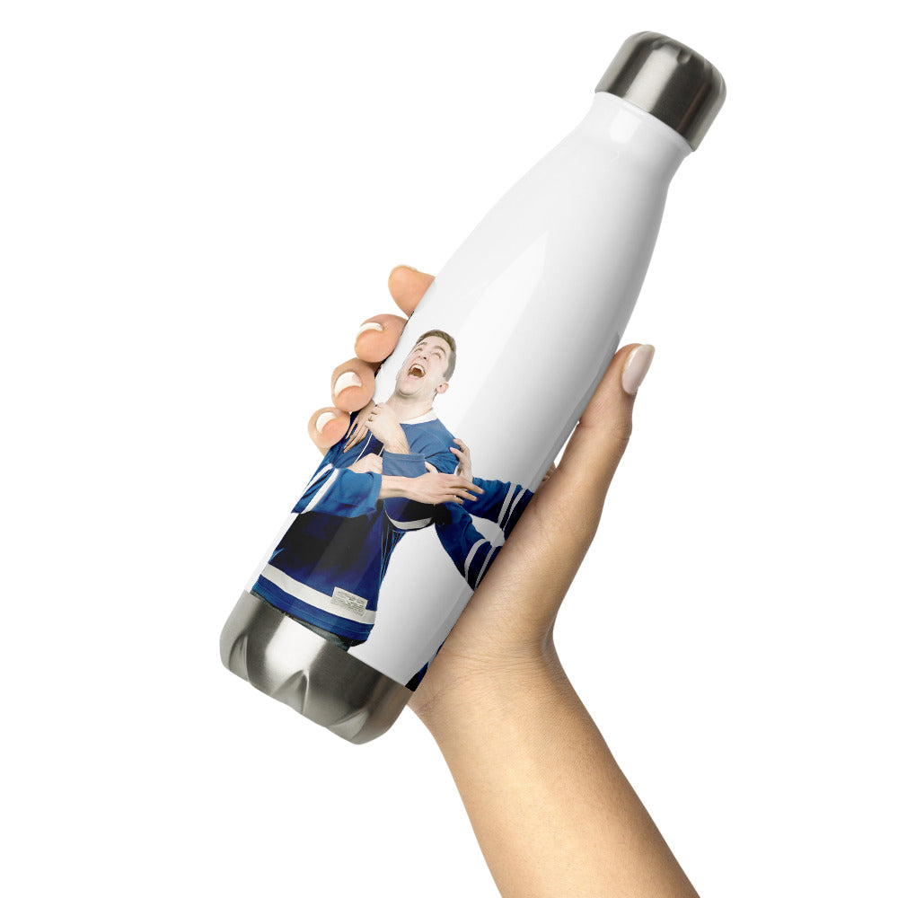 Shoving Buddies Stainless Steel Water Bottle