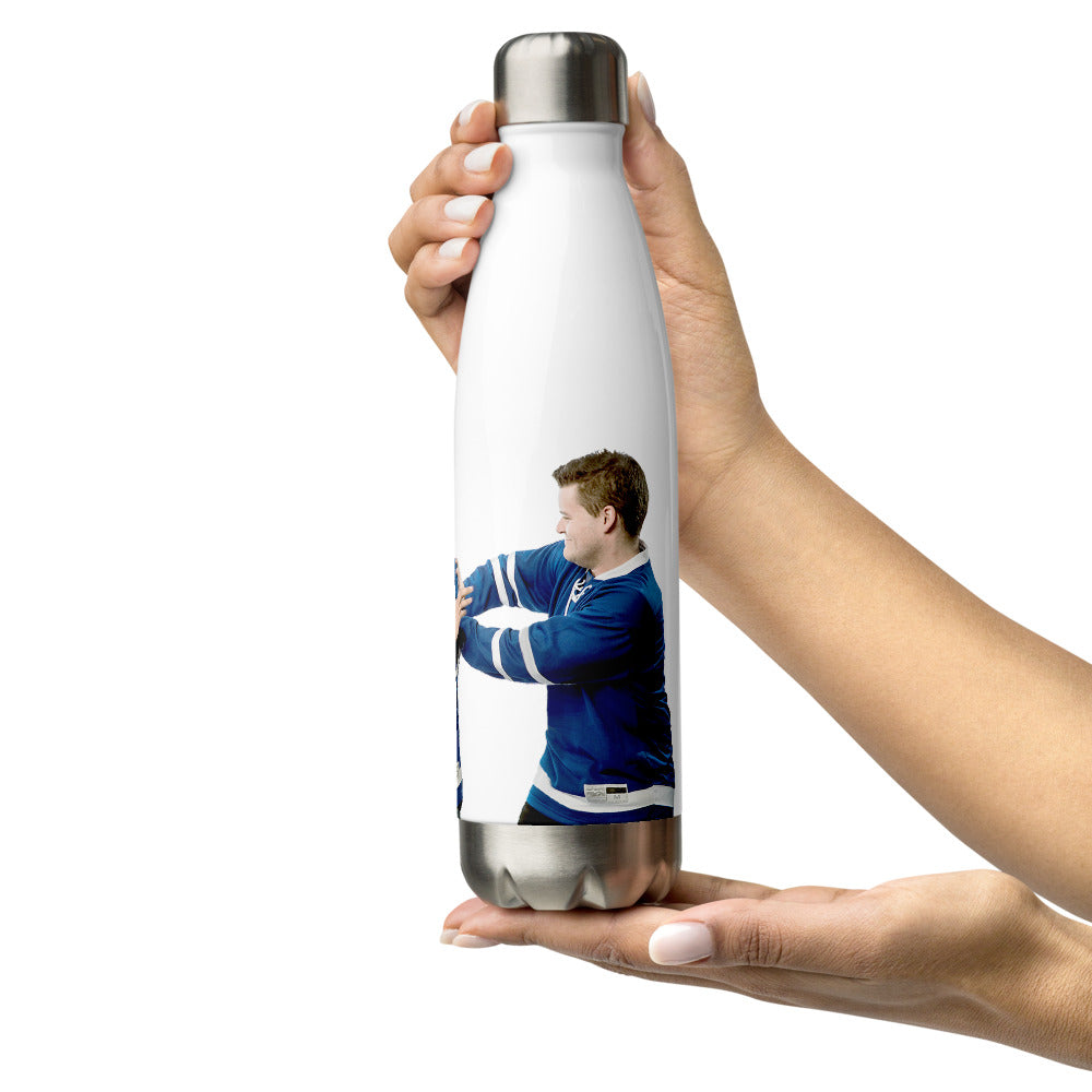 Shoving Buddies Stainless Steel Water Bottle