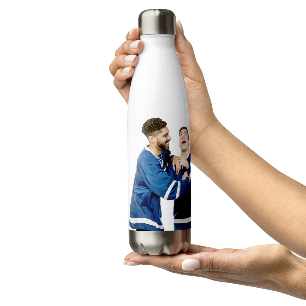 Shoving Buddies Stainless Steel Water Bottle