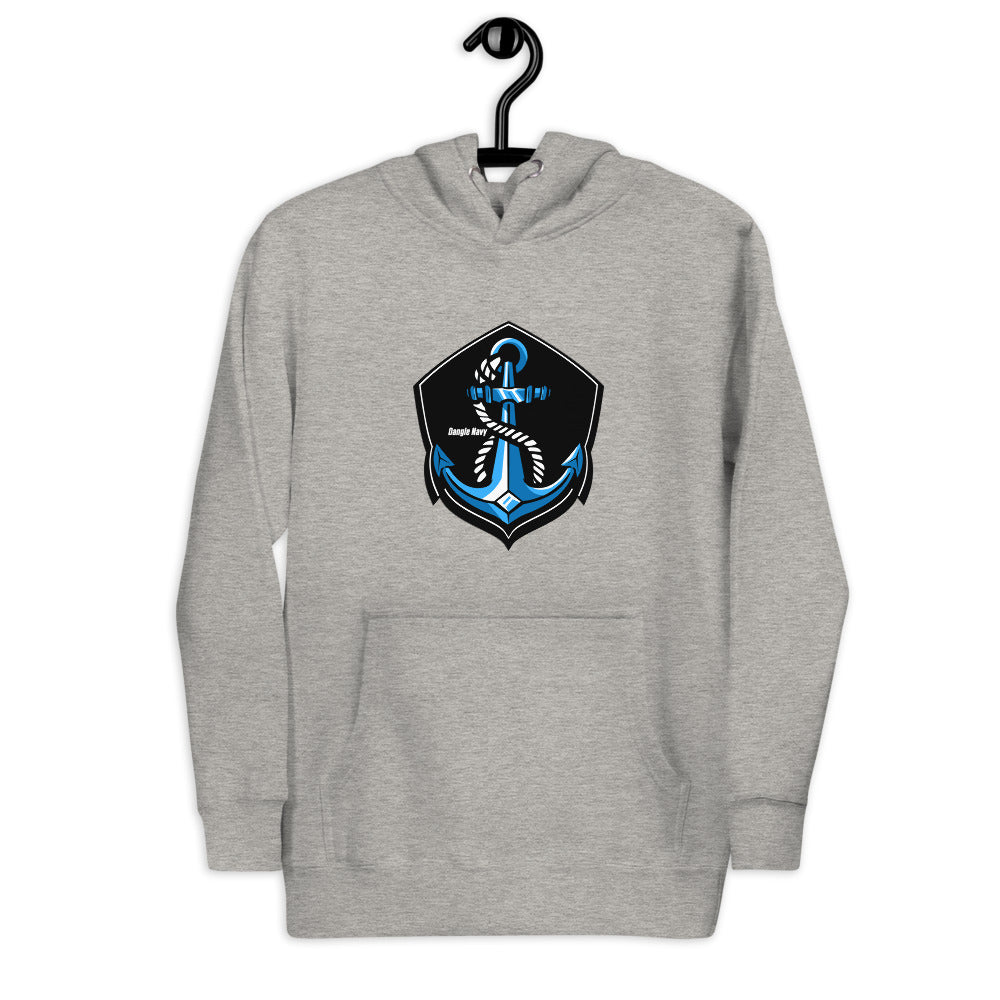 Dangle Navy Crest Hoodie