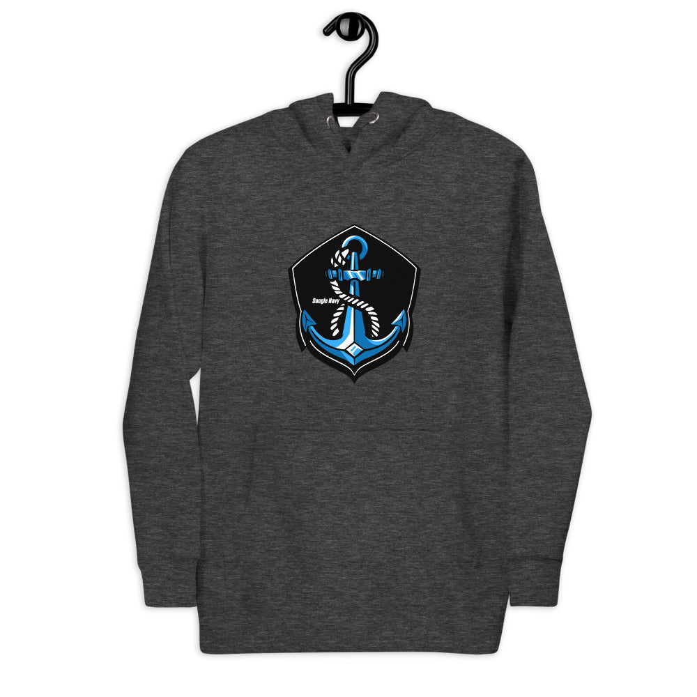 Dangle Navy Crest Hoodie