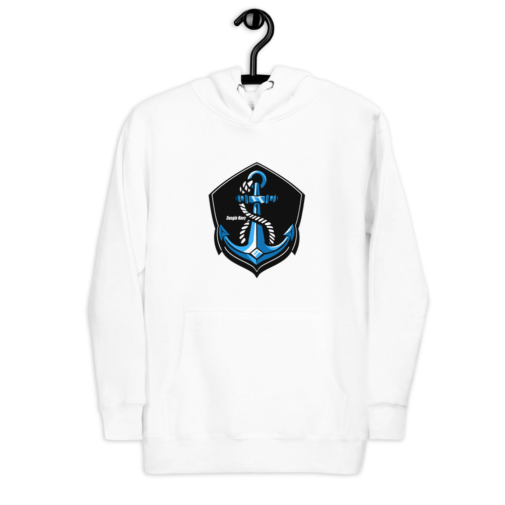 Dangle Navy Crest Hoodie