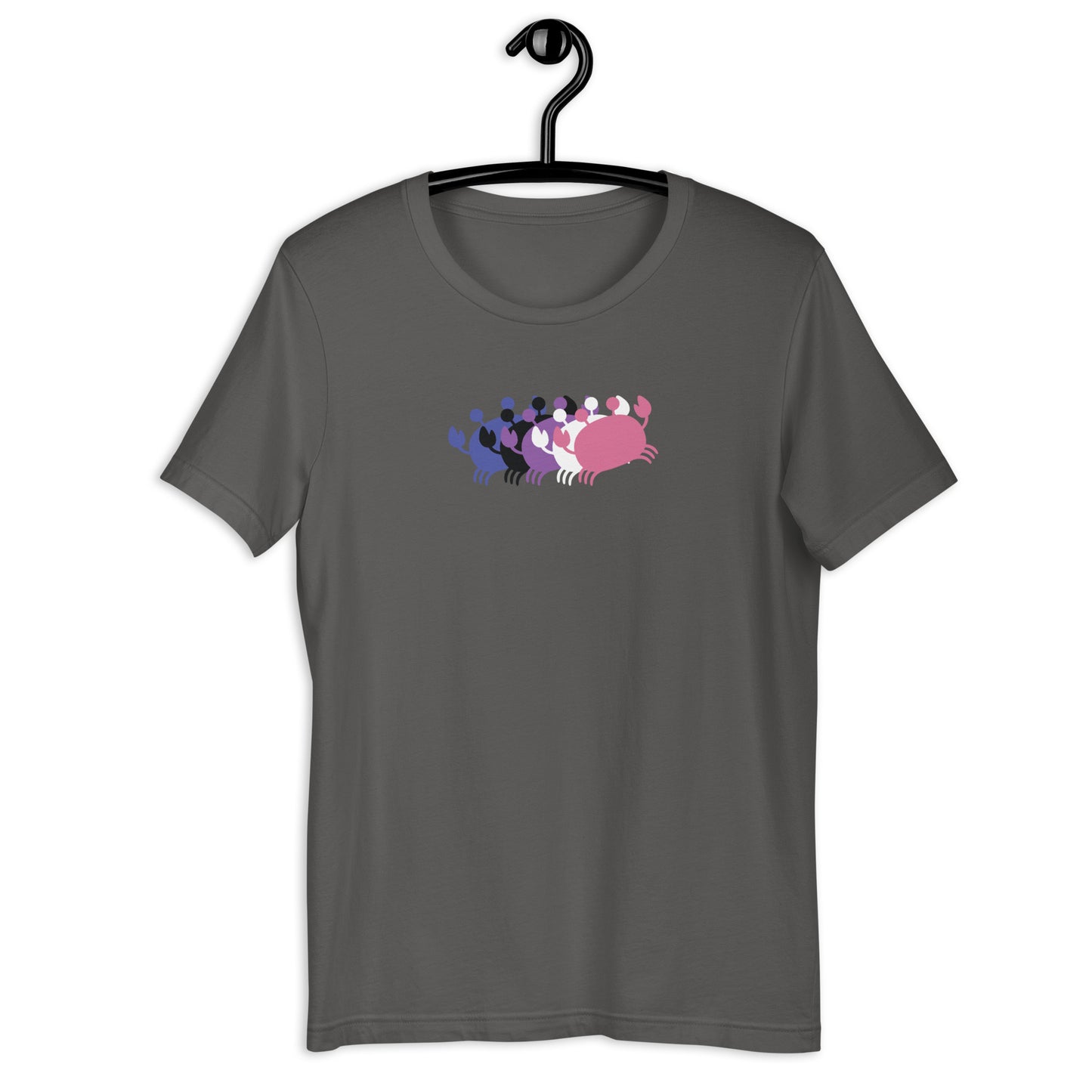 Crab People Genderfluid Flag T-Shirt