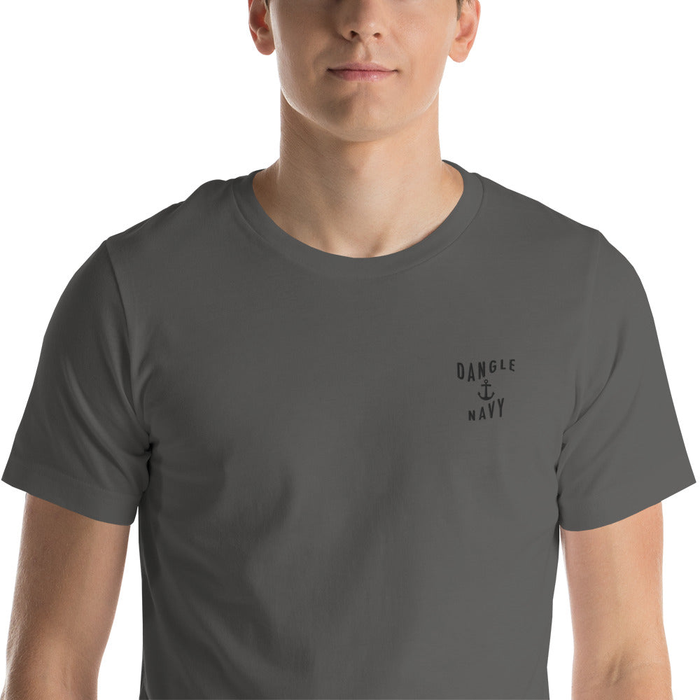 Dangle Navy Embroidered T-Shirt