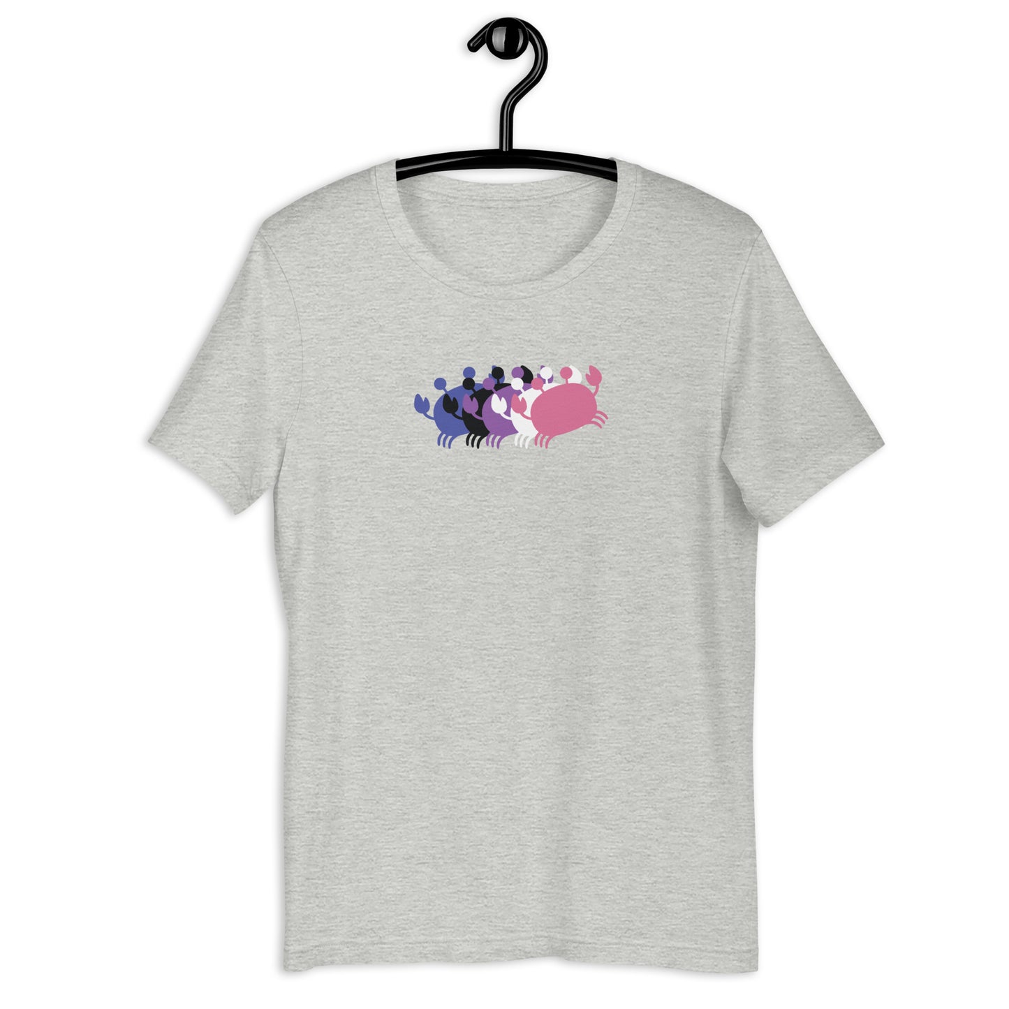 Crab People Genderfluid Flag T-Shirt