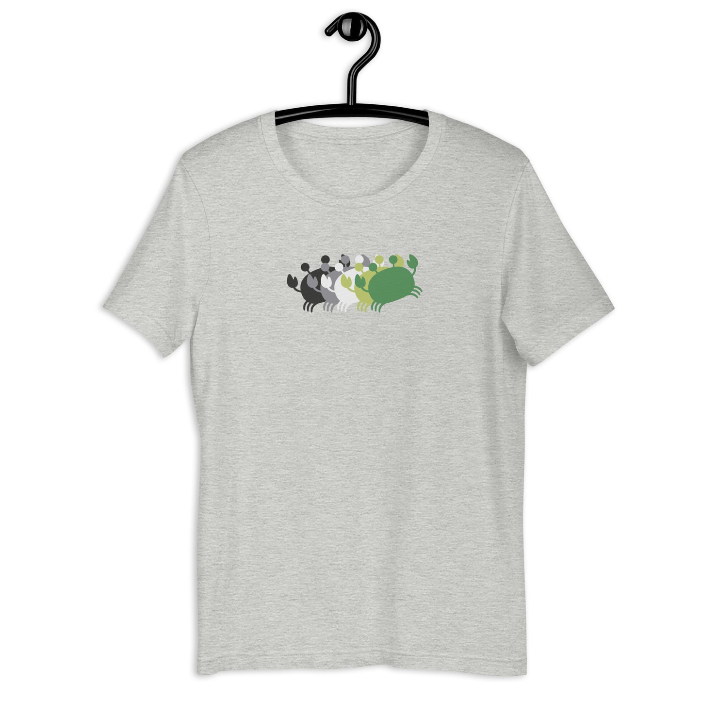 Crab People Aromantic Flag T-Shirt