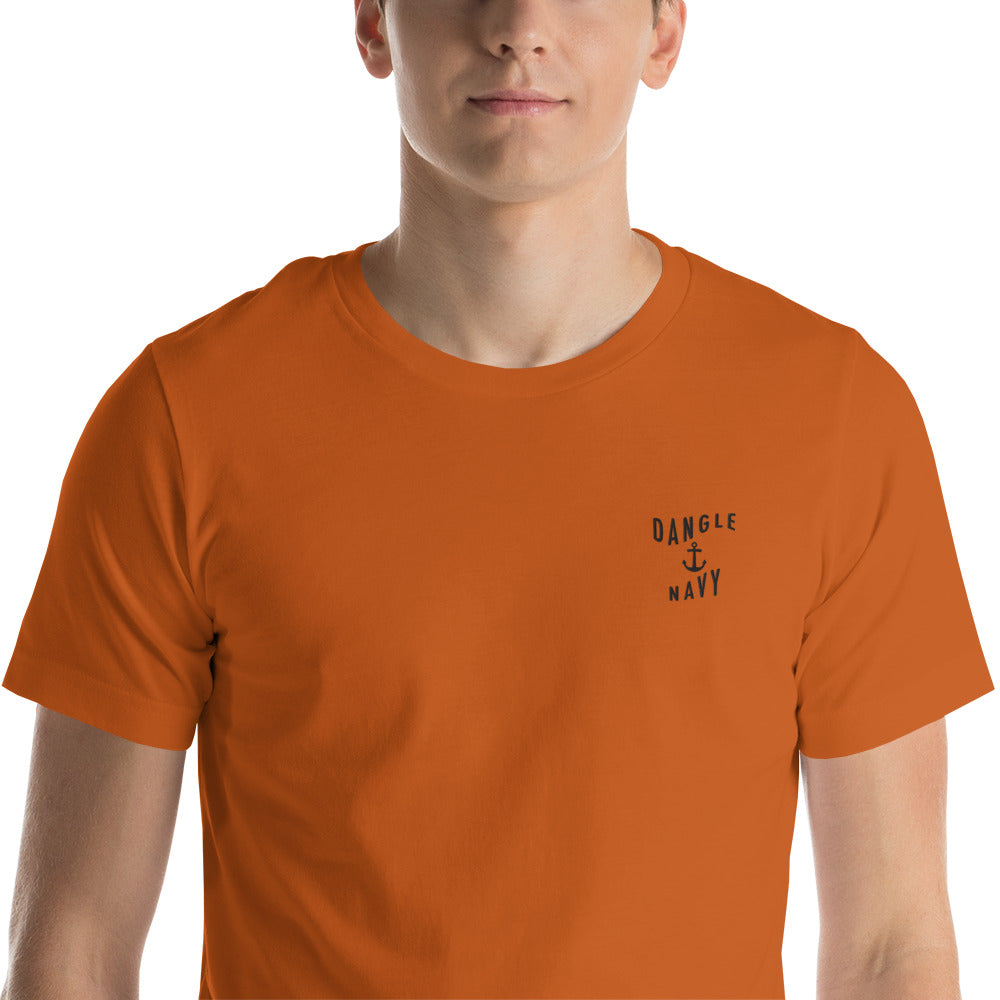 Dangle Navy Embroidered T-Shirt