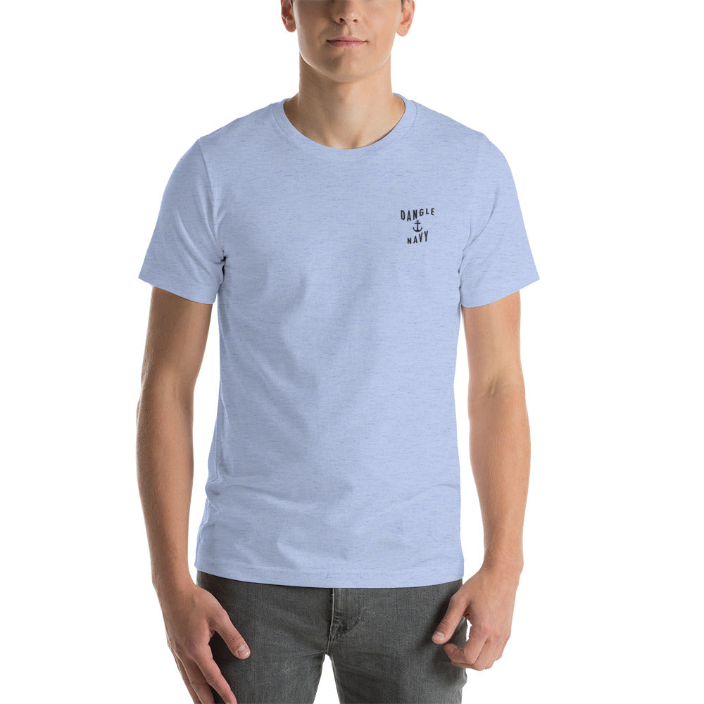 Dangle Navy Embroidered T-Shirt