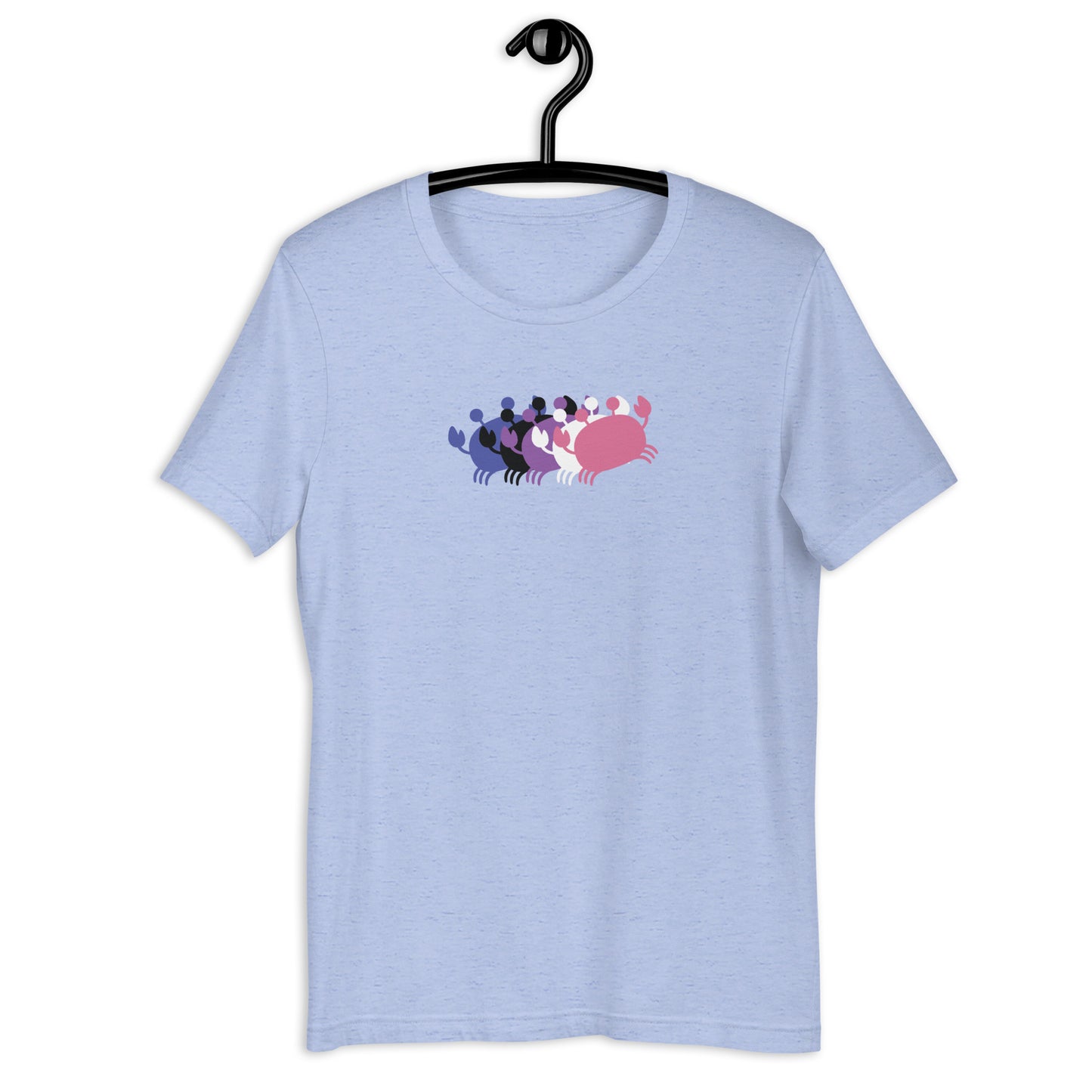 Crab People Genderfluid Flag T-Shirt
