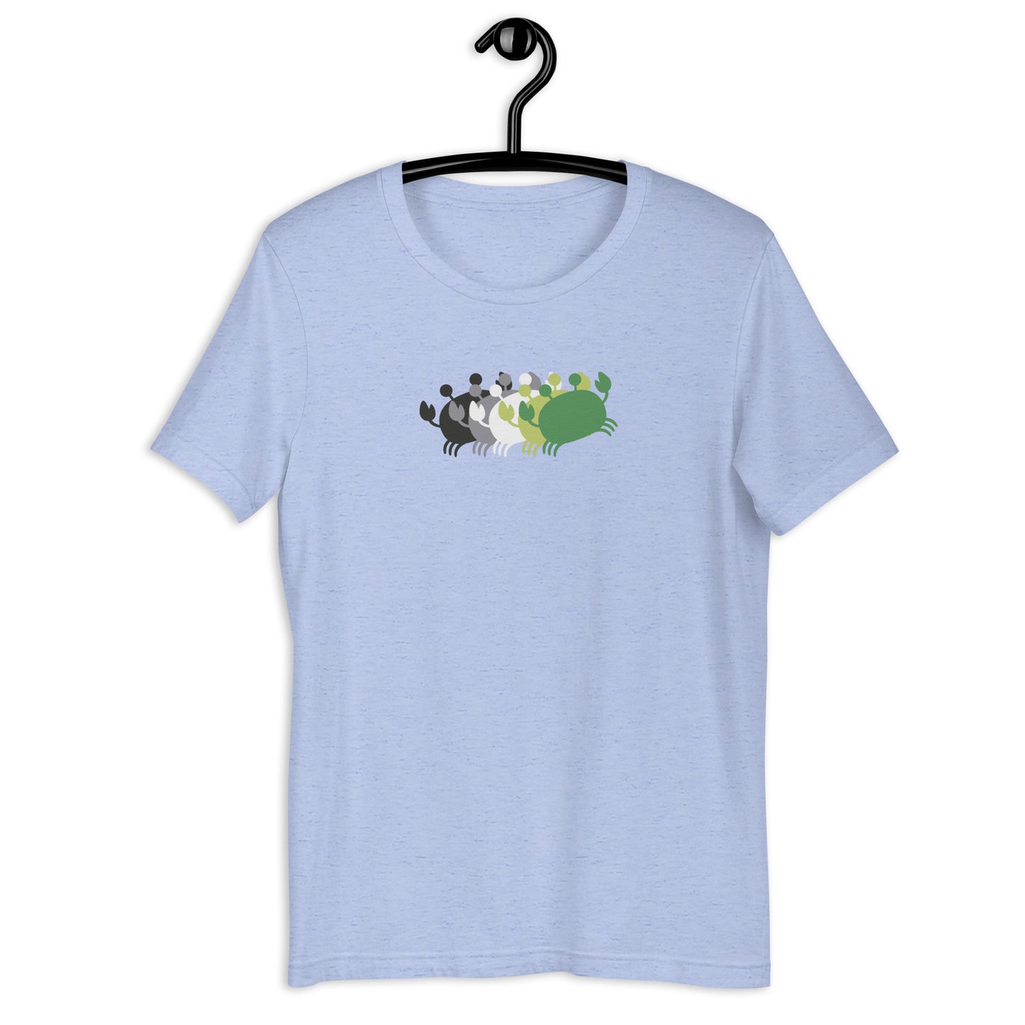 Crab People Aromantic Flag T-Shirt