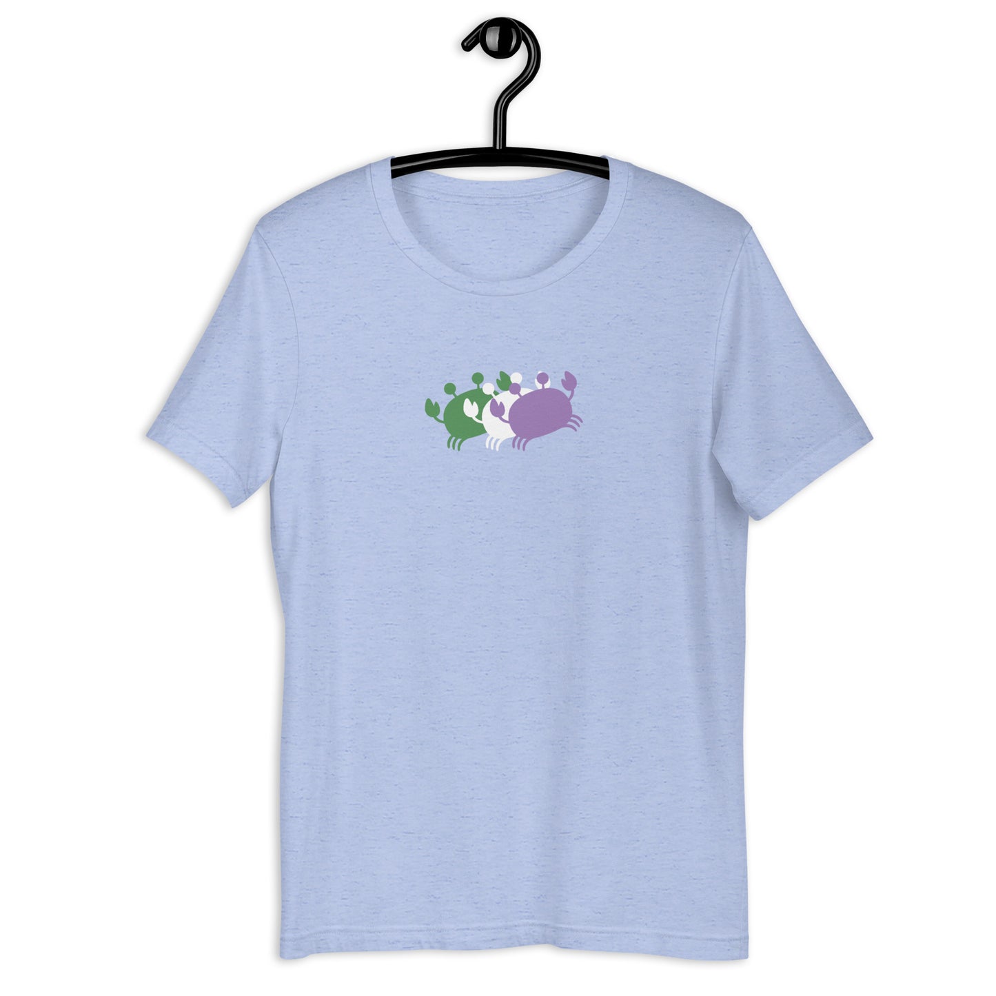 Crab People Genderqueer Flag T-Shirt