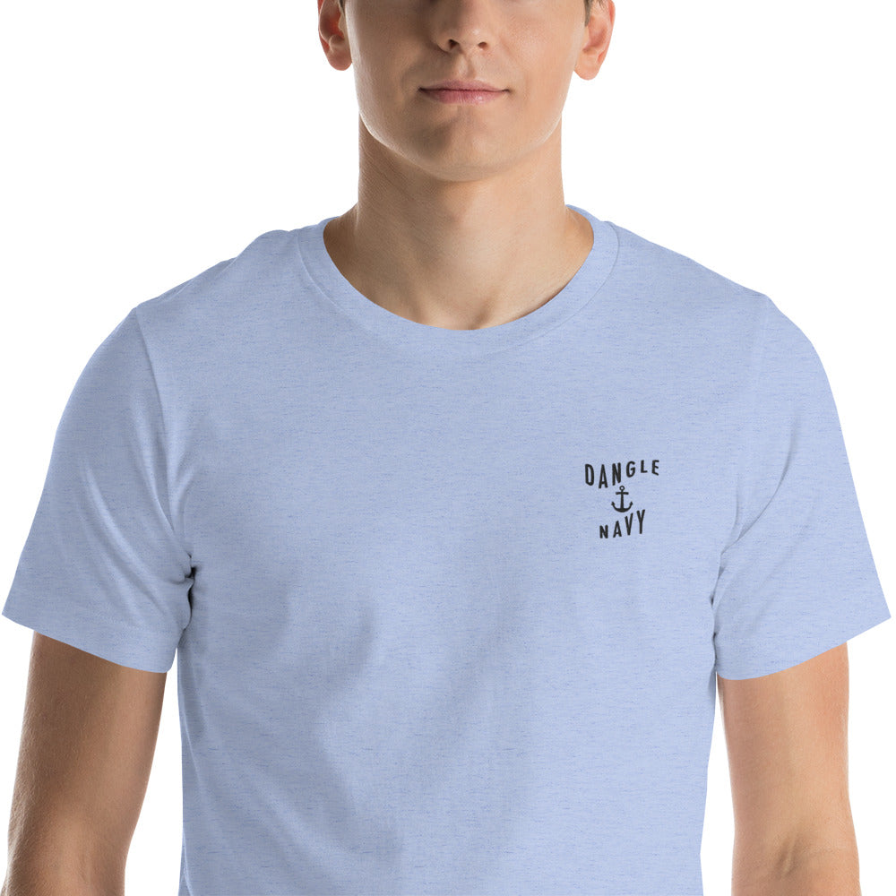 Dangle Navy Embroidered T-Shirt