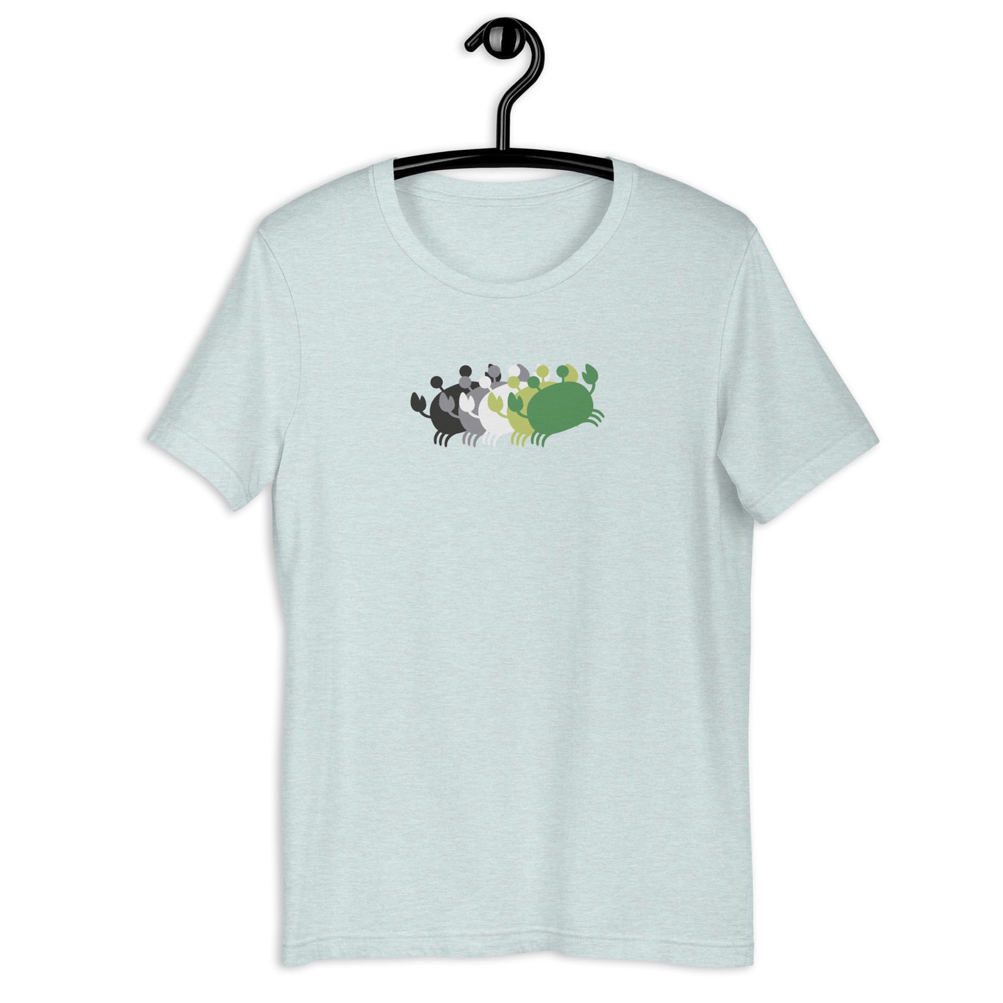Crab People Aromantic Flag T-Shirt