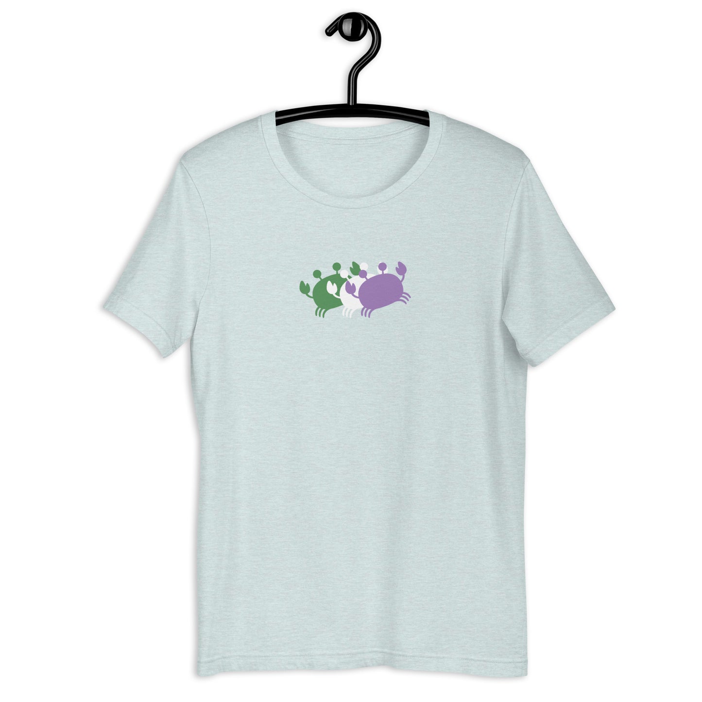 Crab People Genderqueer Flag T-Shirt