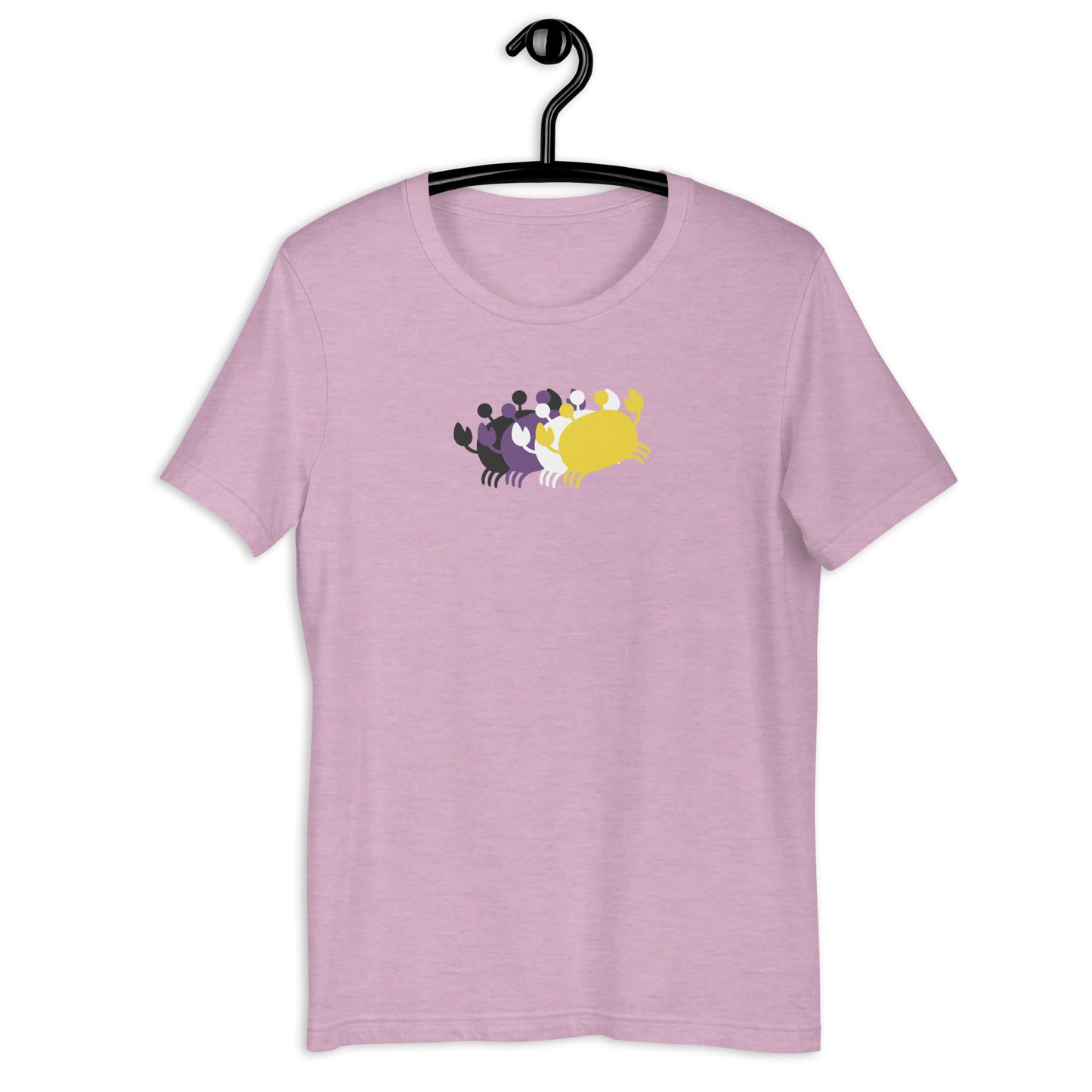 Crab People Non-binary Flag T-Shirt
