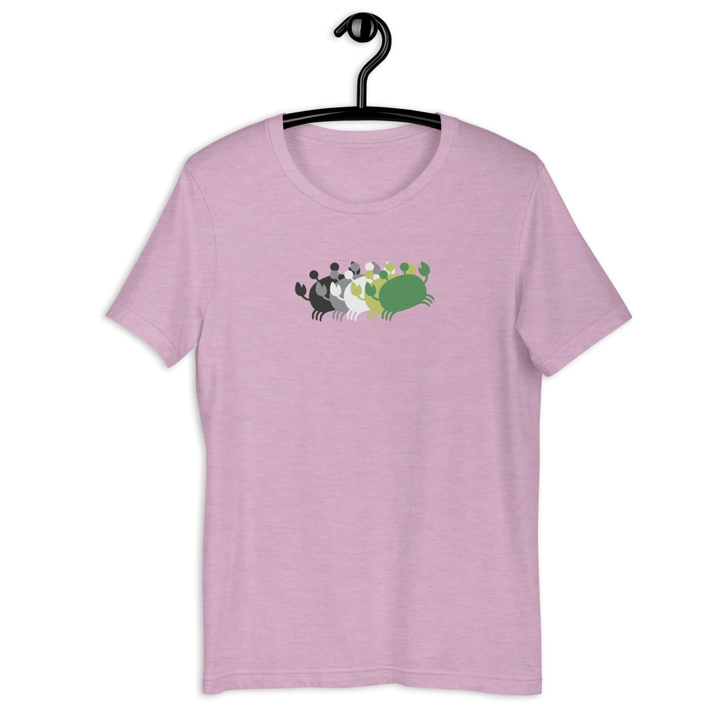 Crab People Aromantic Flag T-Shirt