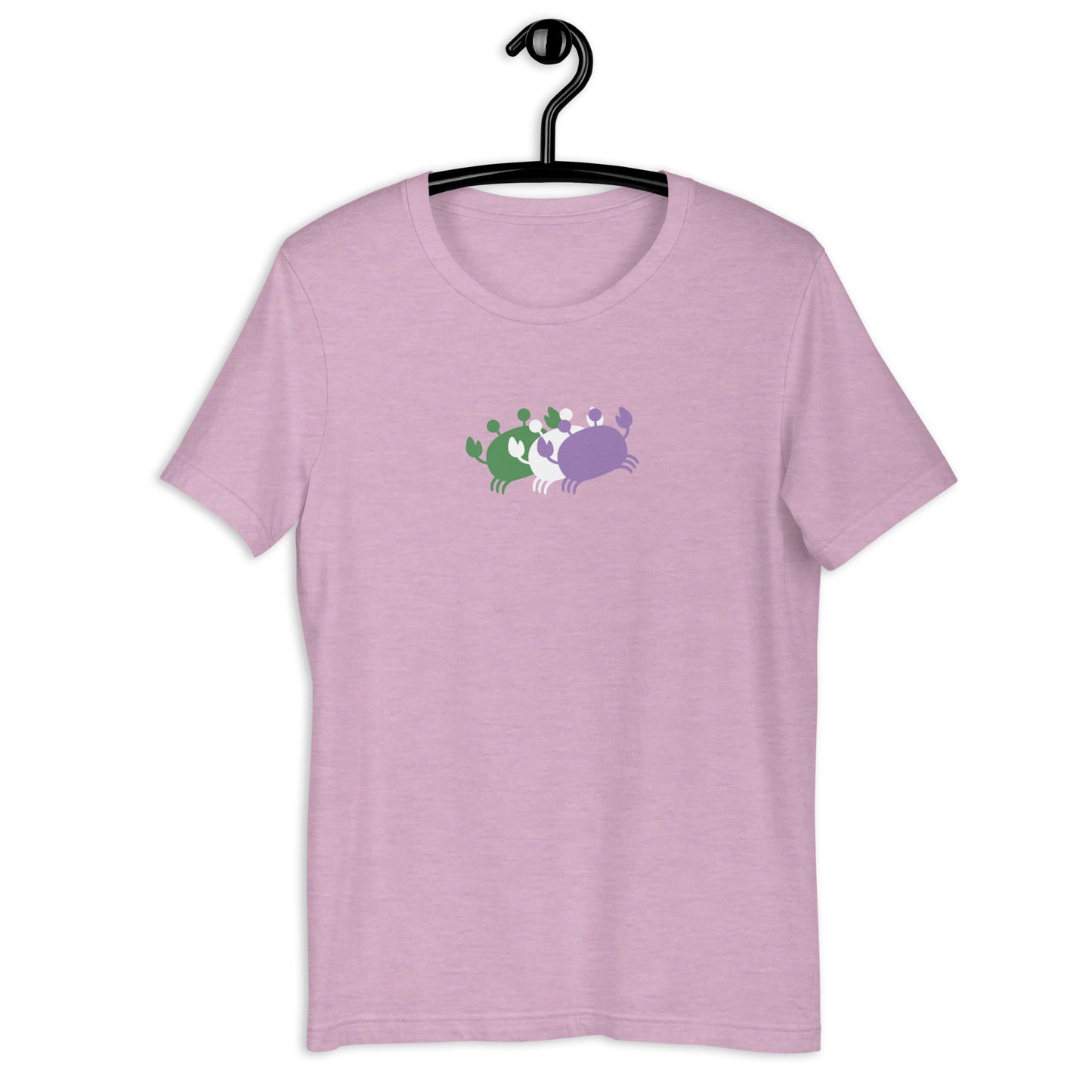 Crab People Genderqueer Flag T-Shirt
