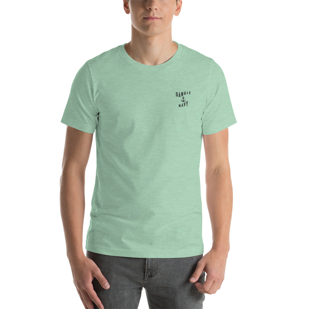 Dangle Navy Embroidered T-Shirt