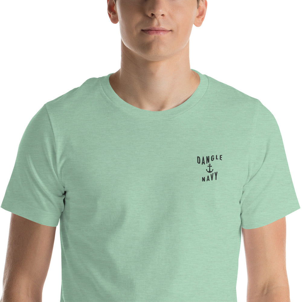 Dangle Navy Embroidered T-Shirt