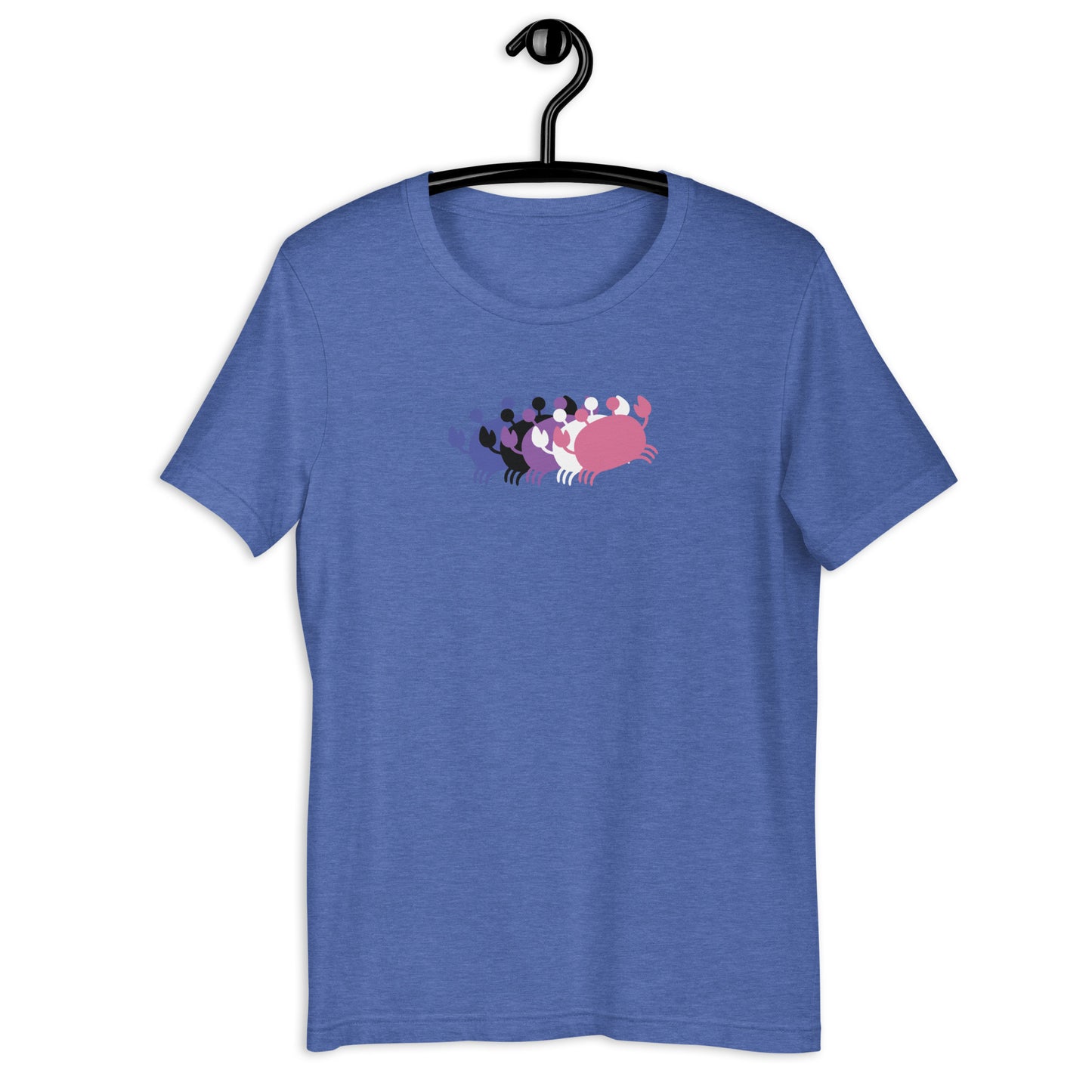 Crab People Genderfluid Flag T-Shirt