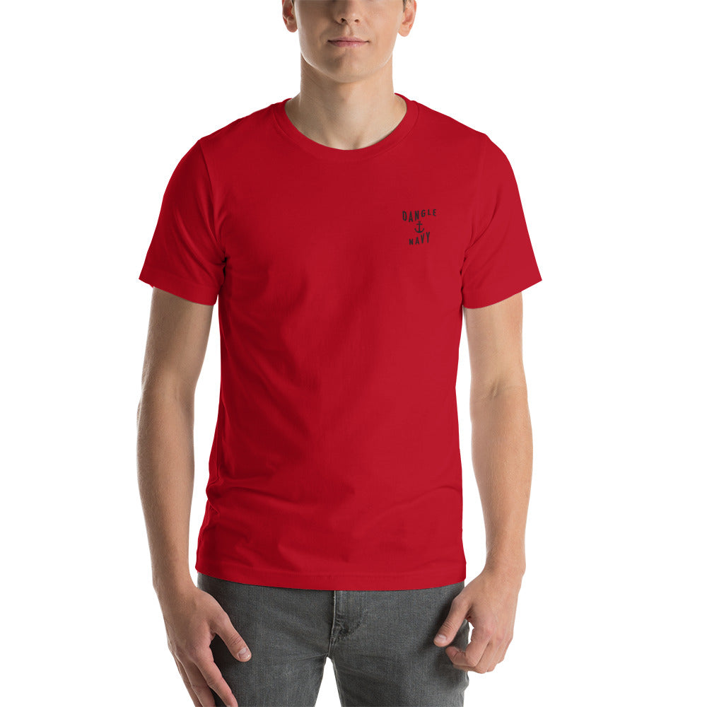 Dangle Navy Embroidered T-Shirt