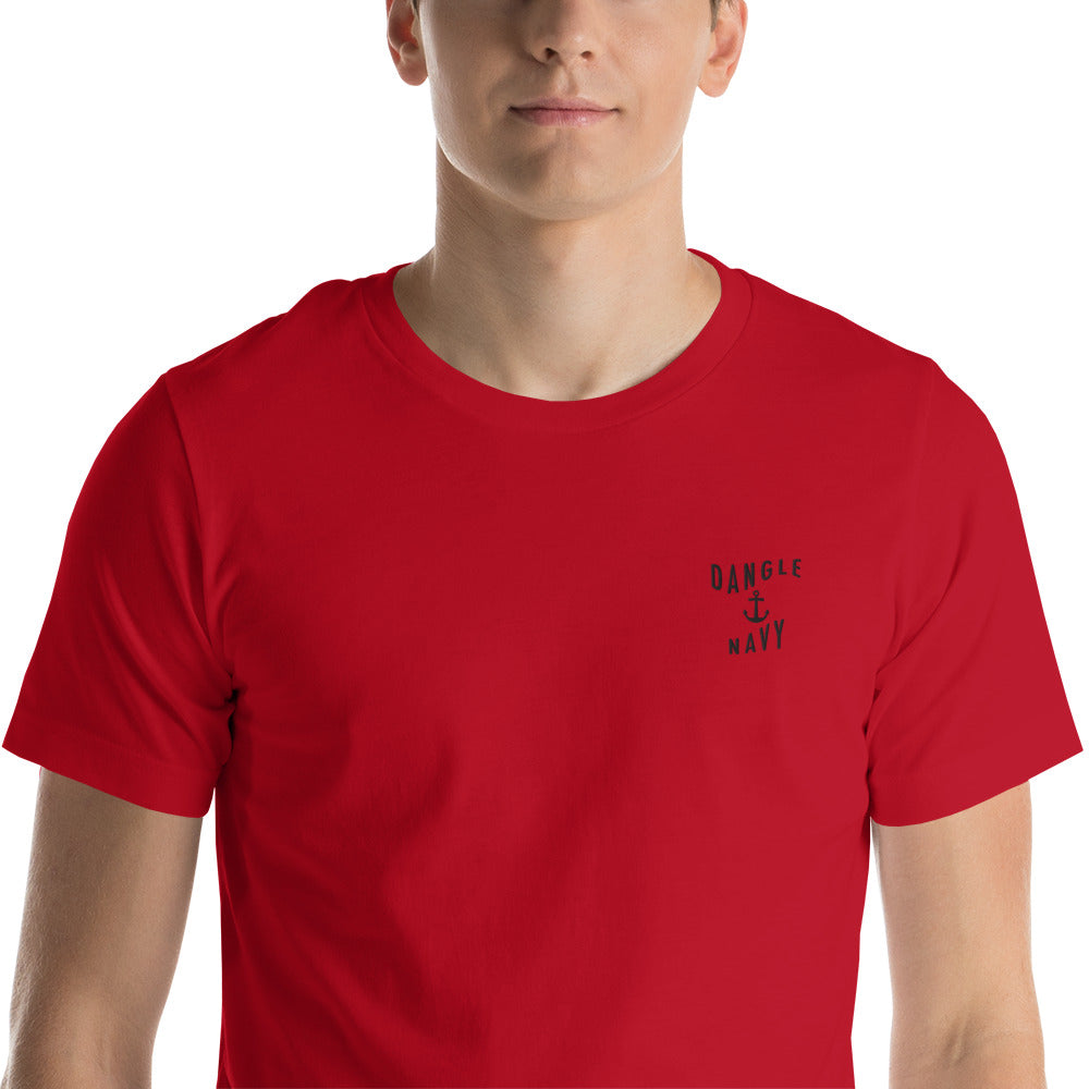 Dangle Navy Embroidered T-Shirt