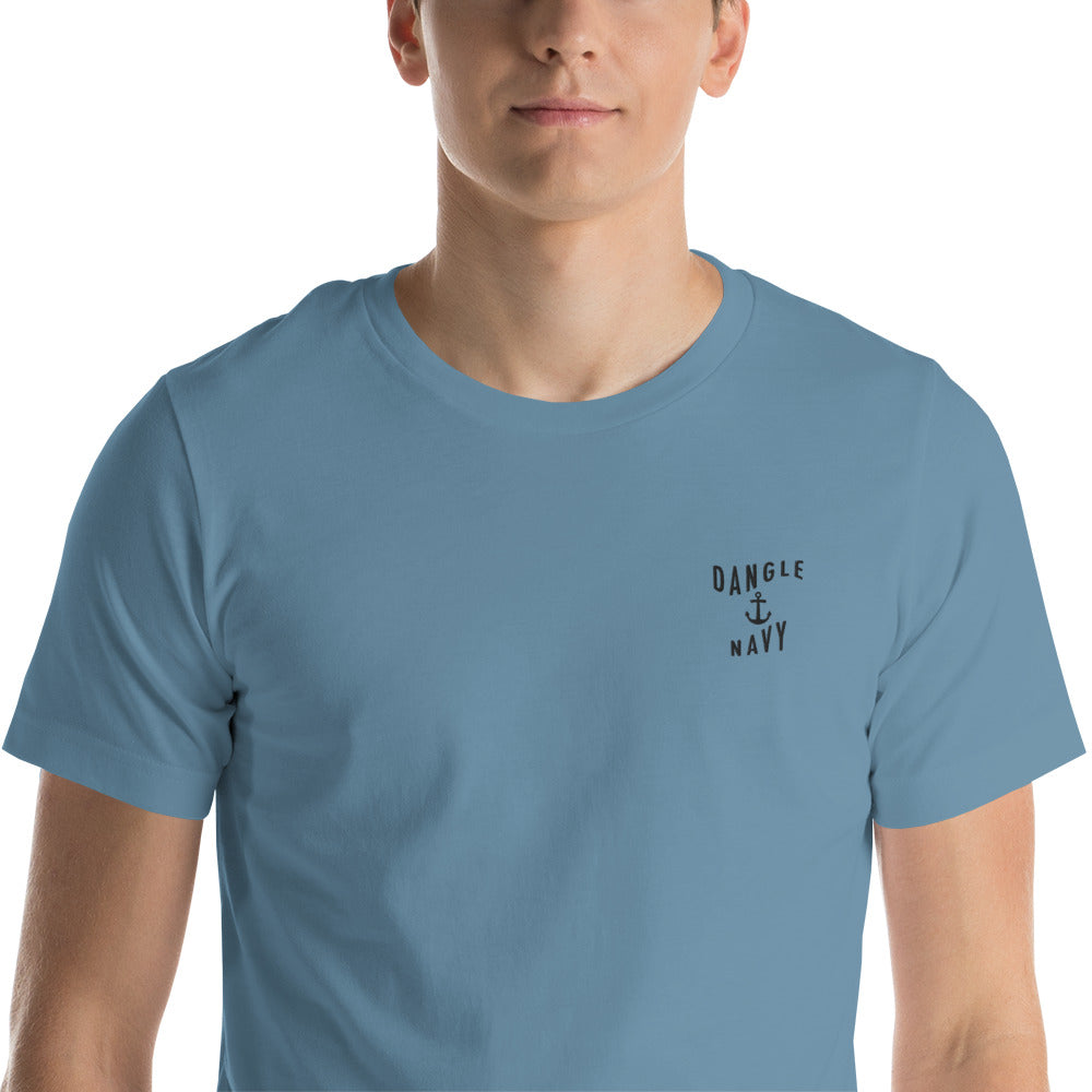 Dangle Navy Embroidered T-Shirt