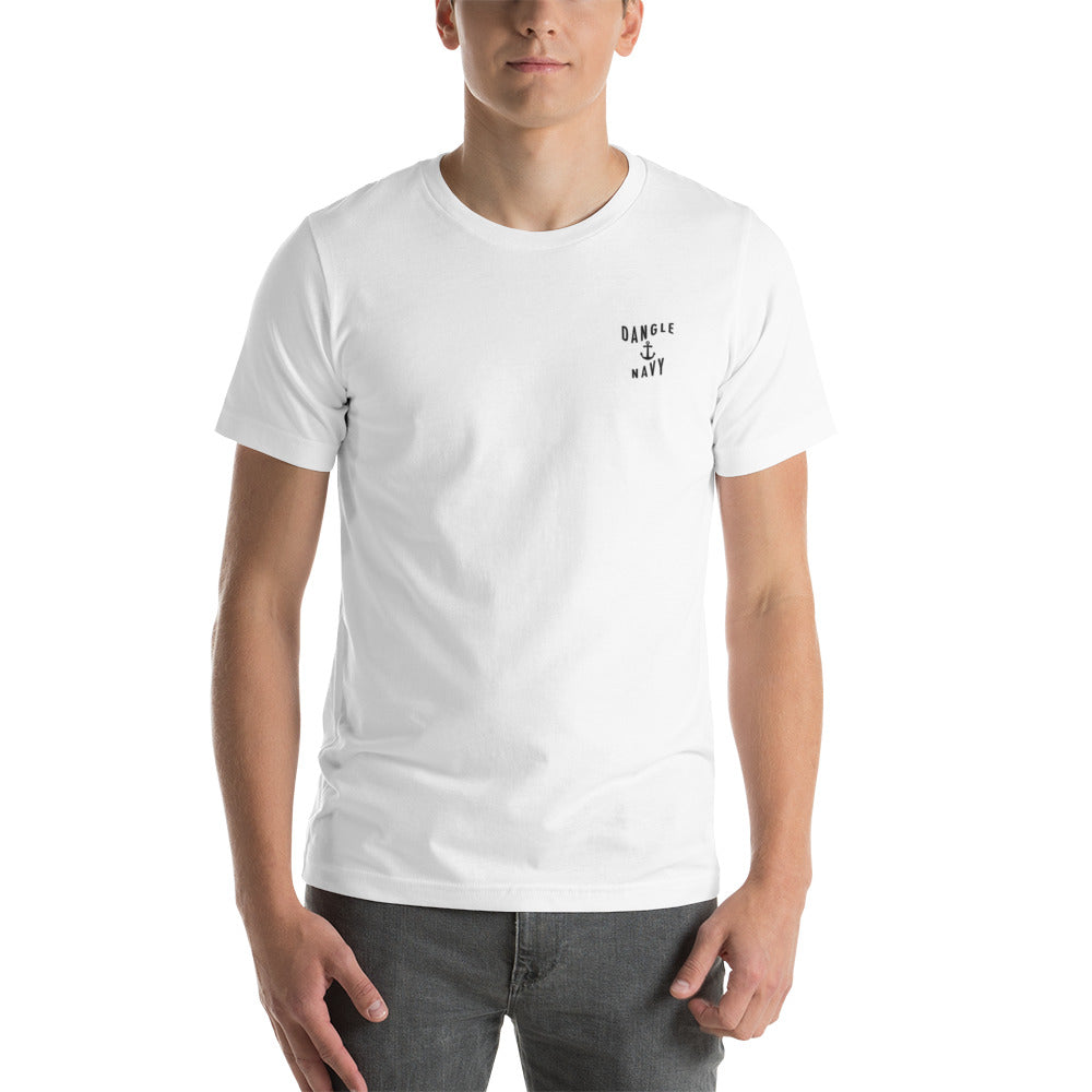 Dangle Navy Embroidered T-Shirt