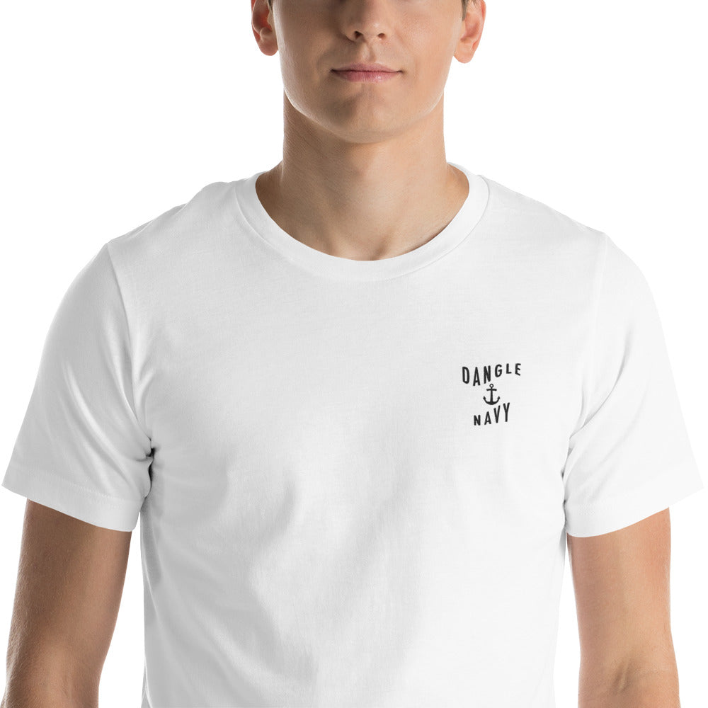 Dangle Navy Embroidered T-Shirt