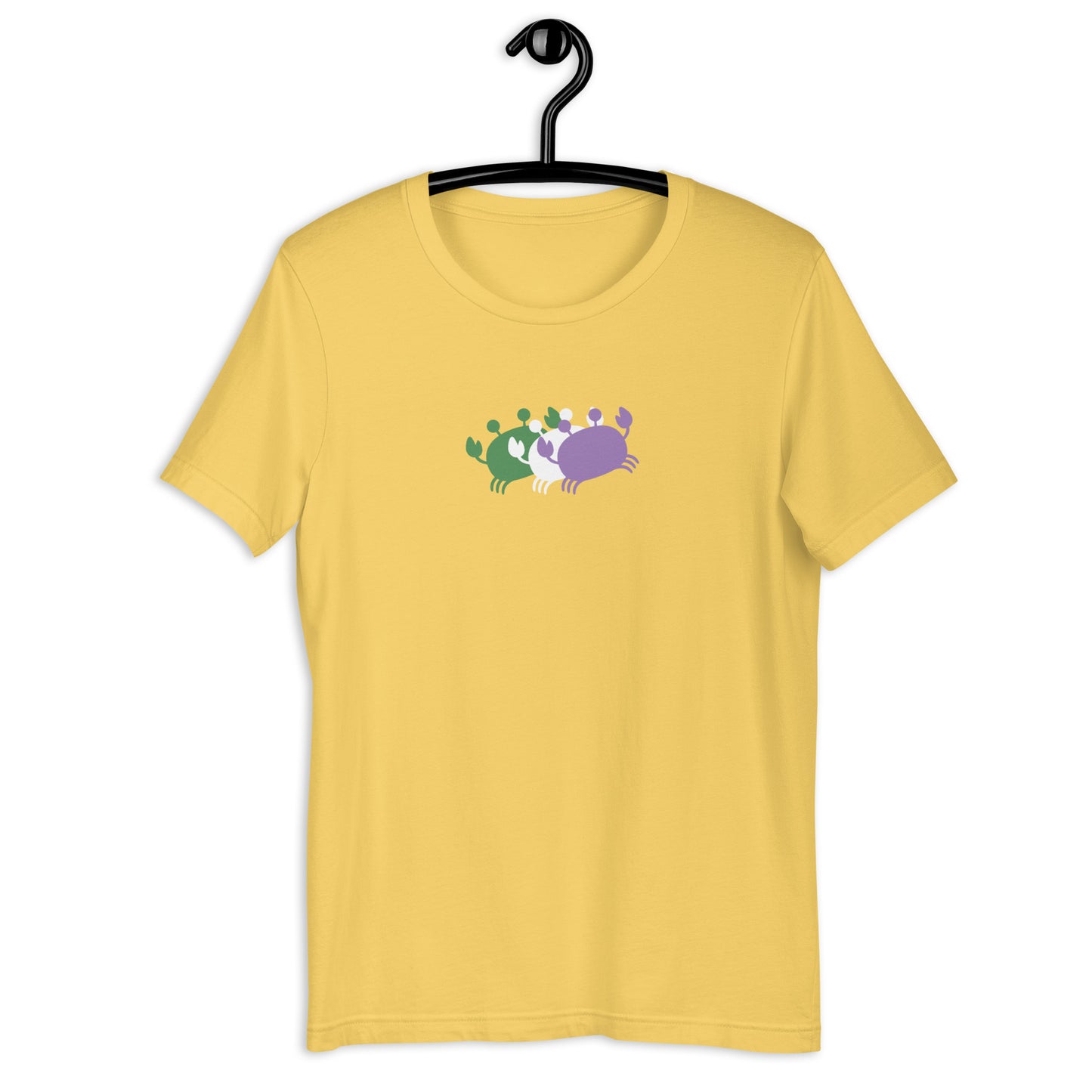 Crab People Genderqueer Flag T-Shirt