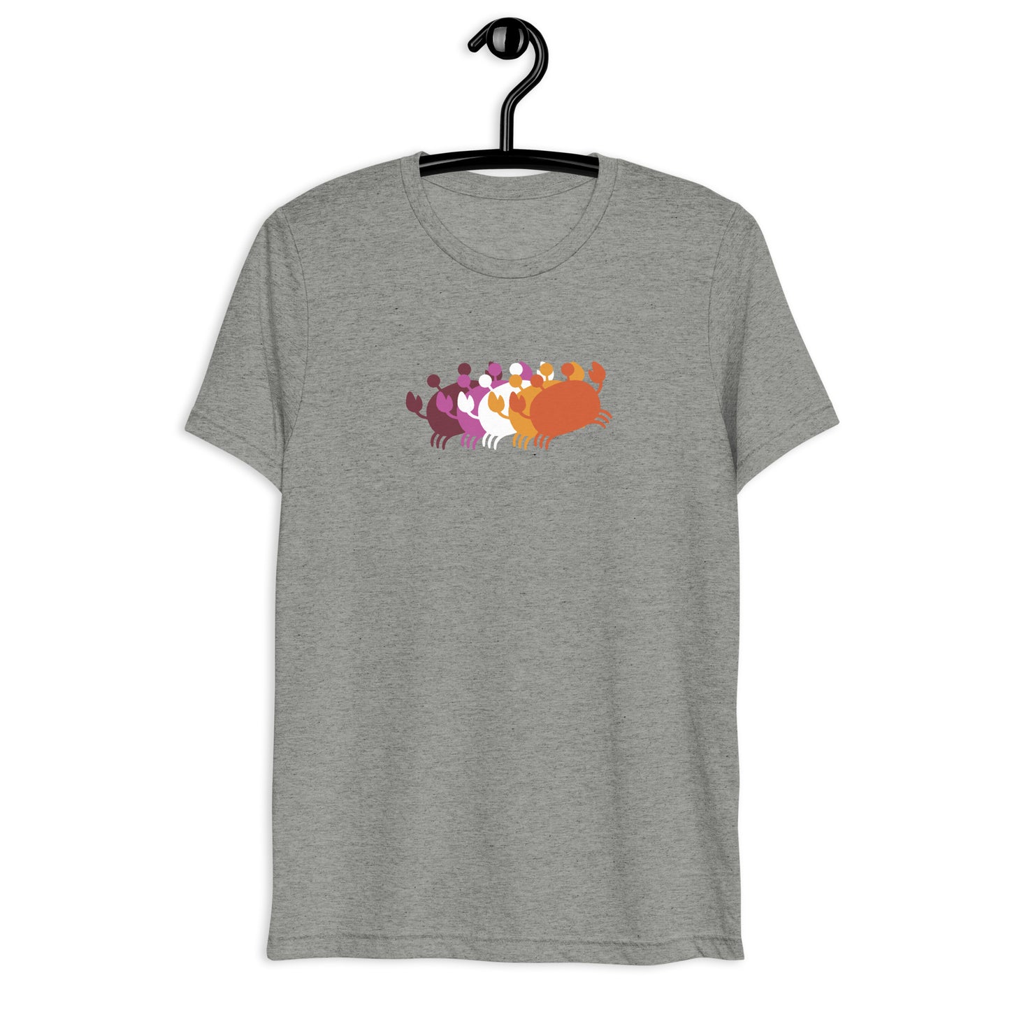 Crab People Lesbian Flag T-Shirt