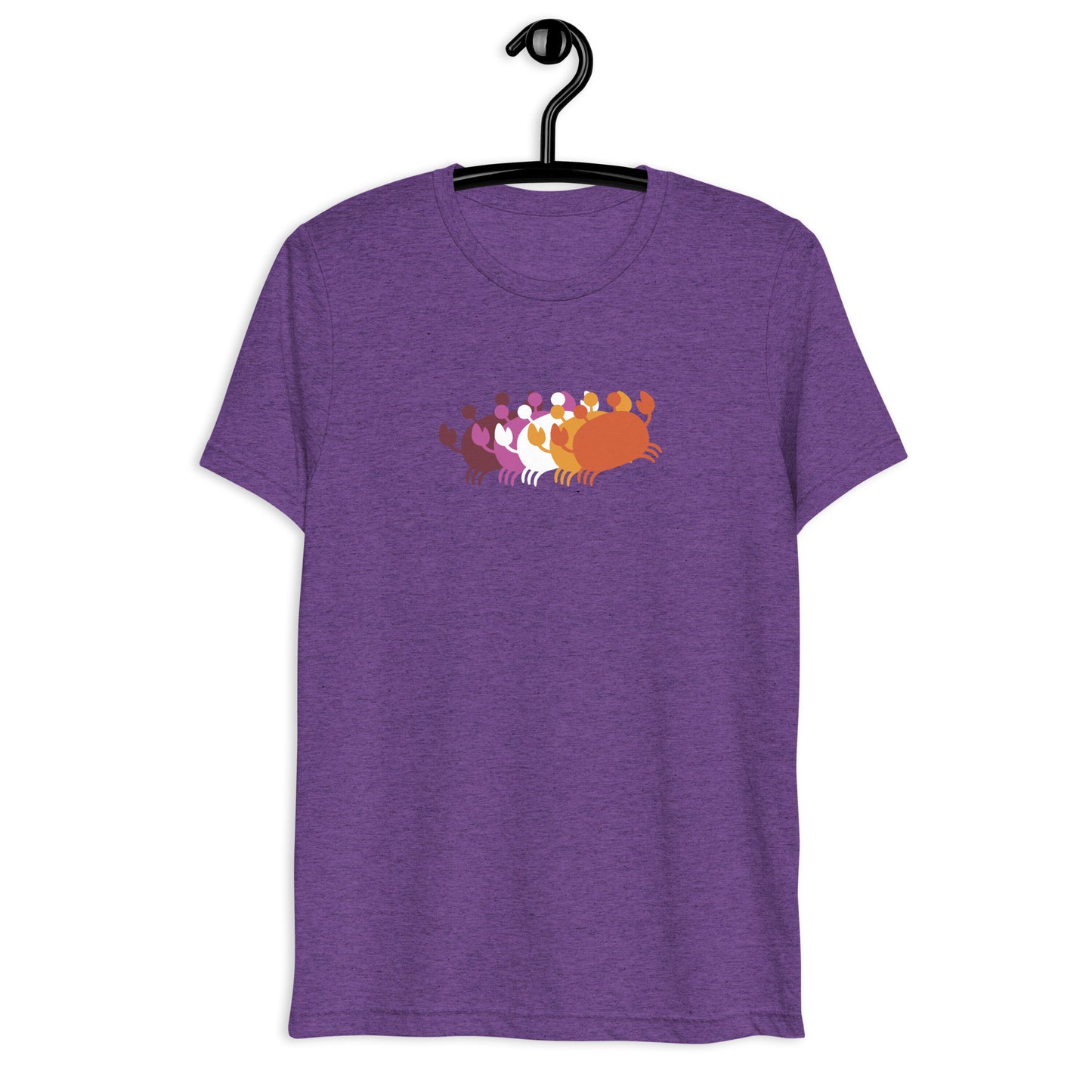 Crab People Lesbian Flag T-Shirt